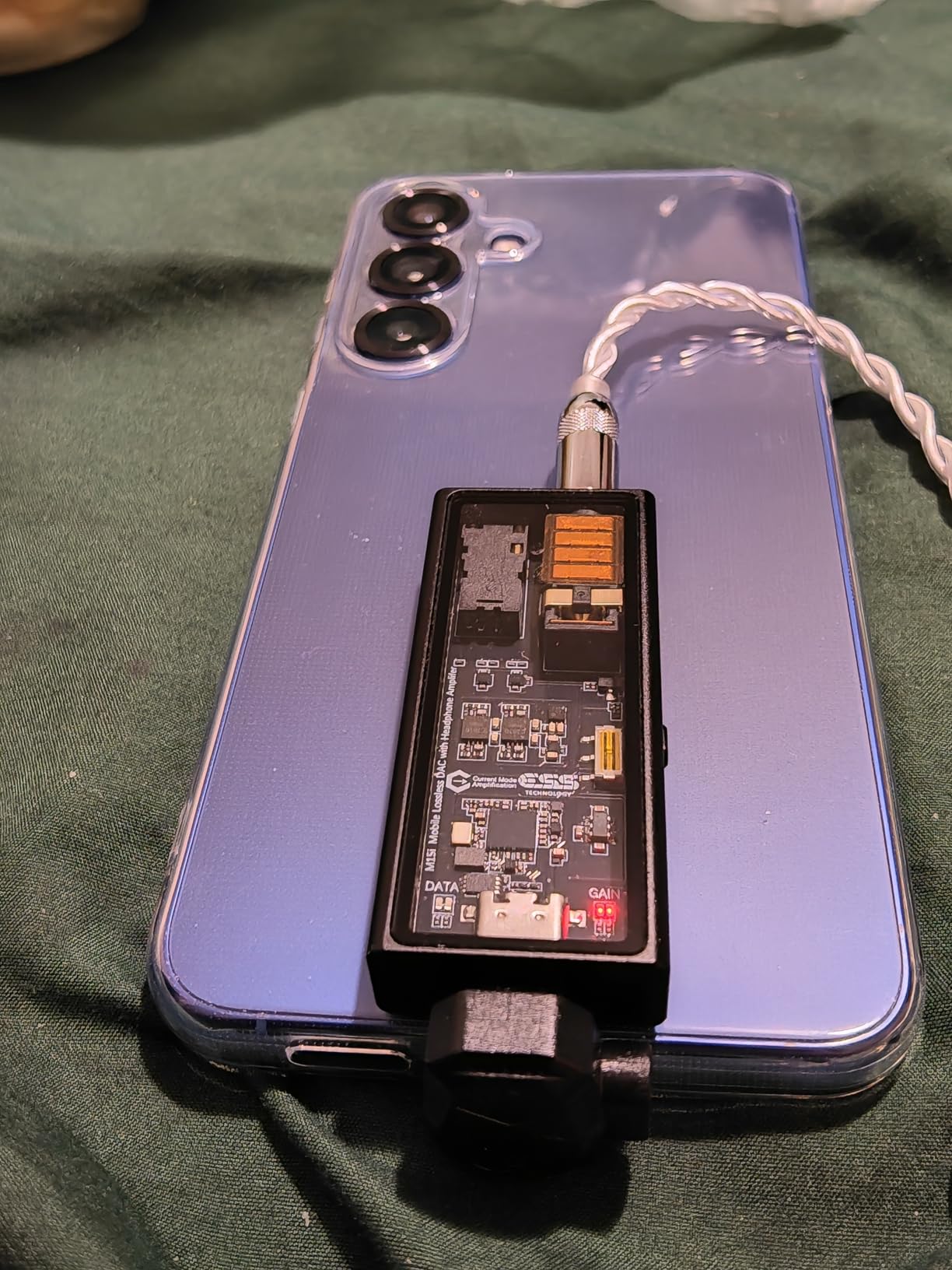 FIIO KA15 Portable DAC and Headphone Amplifier (Black) customer photo 1