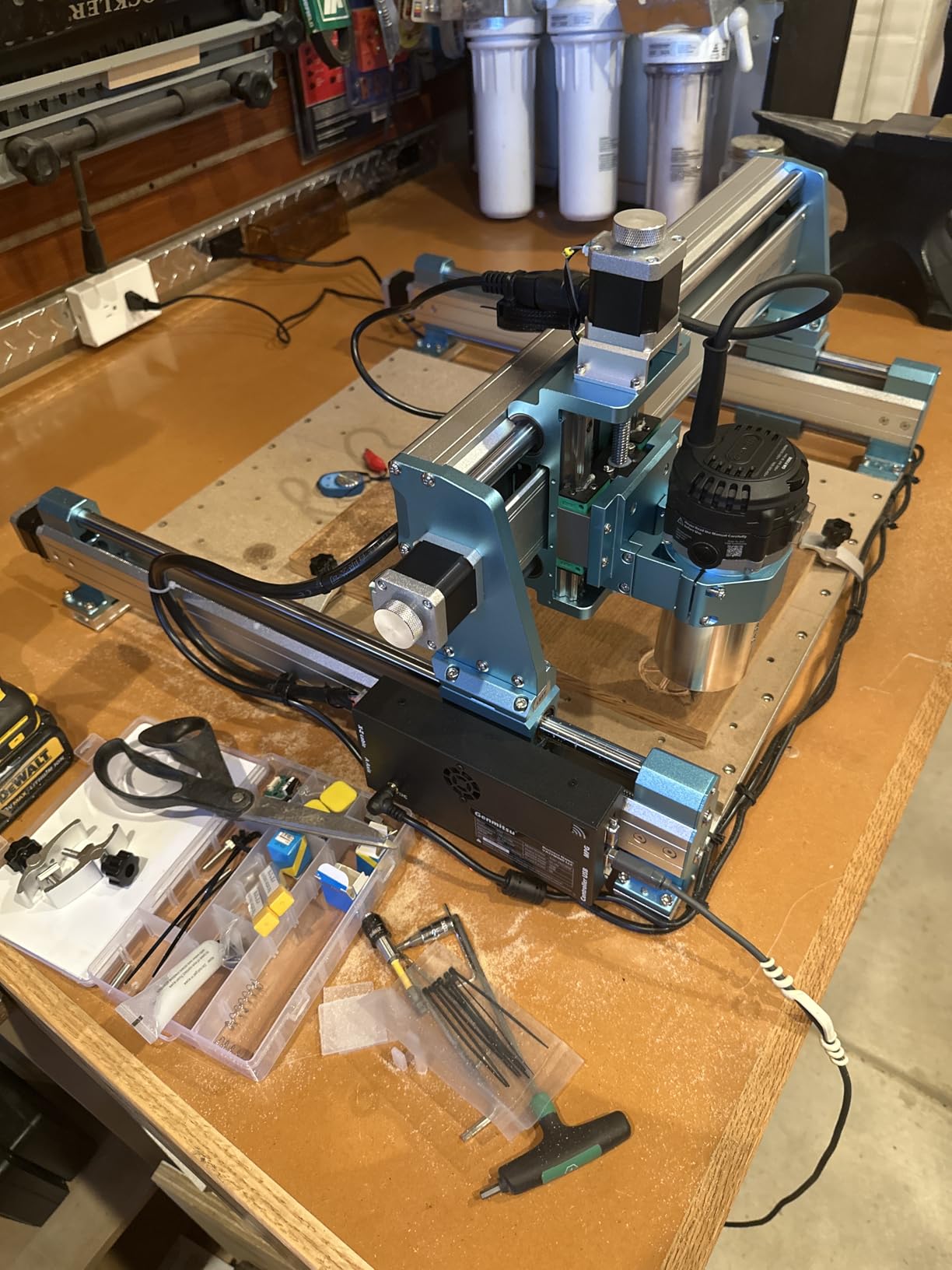 SainSmart Genmitsu 4040-PRO MAX CNC Router with 710W Trimmer | Linear Rail Driven, GRBL Control for Wood, Metal & Acrylic Cutting, 410 x 405 x 77mm Work Area customer photo 1