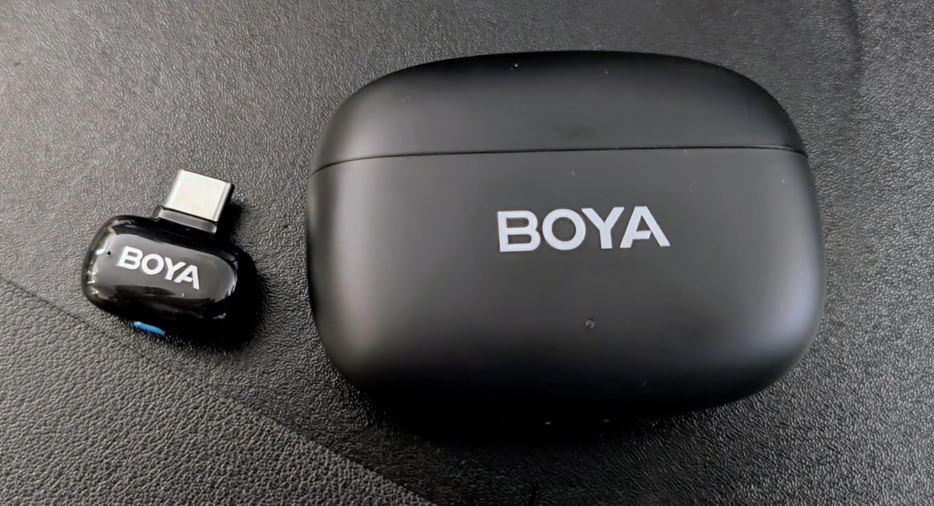 BOYA mini 2 Wireless Lavalier Microphone for iPhone 15/16/17 & Android | AI Noise Cancellation, App Control, 30H Battery Life with Charging Case for Vlogging Interviews and Content Creation customer photo 2