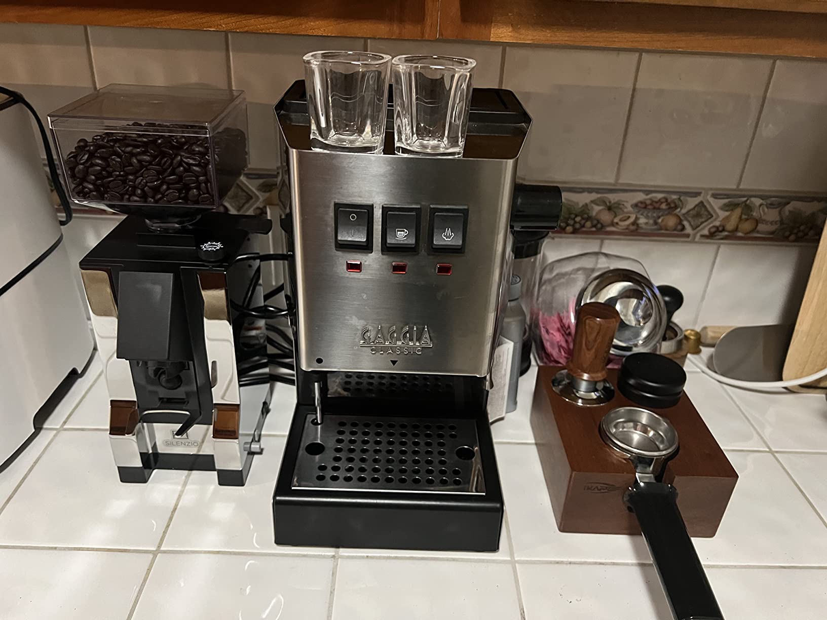 Eureka Mignon Silenzio Espresso Grinder, Black, 55mm | Silent Technology, Stepless, Timed Dosing customer photo 2
