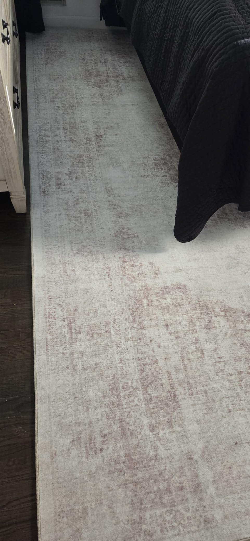 Area Rugs 8x10 Vintage Rug: Large Washable Living Room Rug Retro Medallion Distressed Rugs Soft Low Pile Non-Slip Indoor Floor Carpet for Bedroom Kitchen Nursery Dining Table Office (Beige, 8'x10') customer photo 2