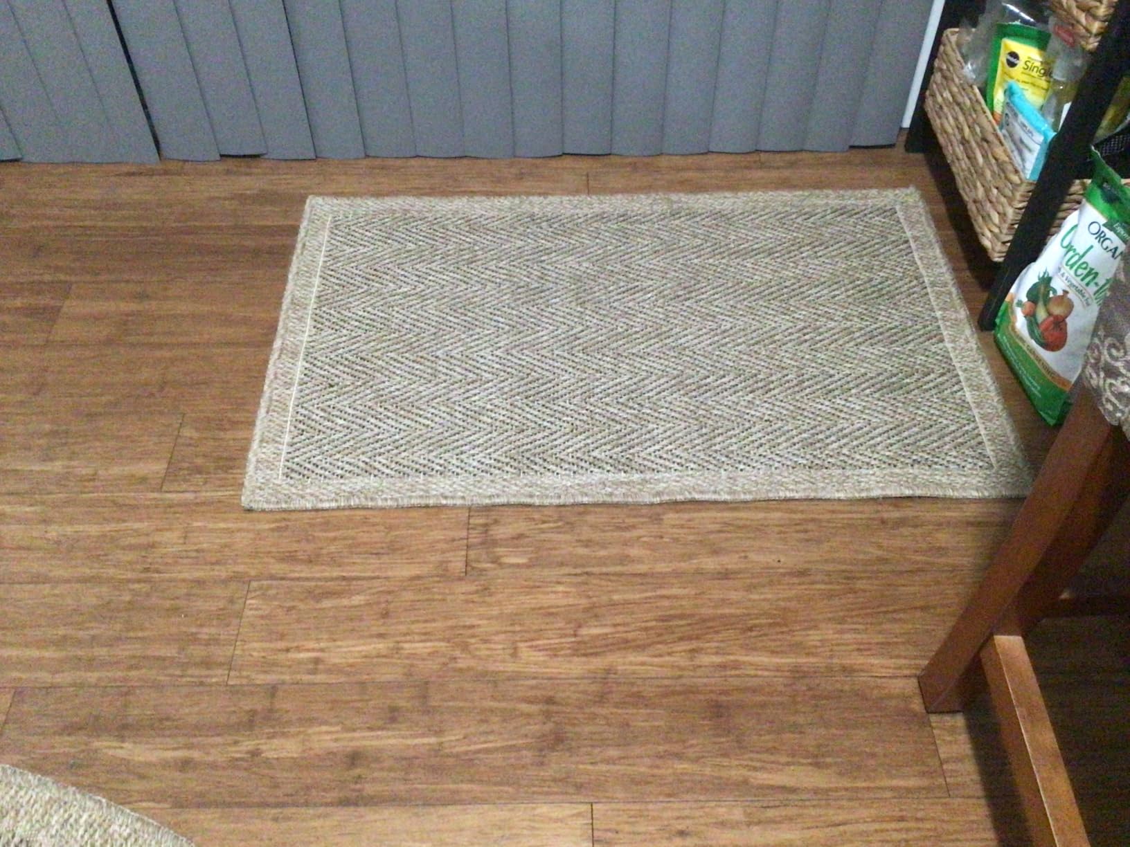 CAMILSON Easy Jute Rug 9x12, Indoor Outdoor Natural Color Fiber Area Rugs for Living Room Patio and Kitchen Rug, Sisal Boho Woven Design, Easy-Cleaning, Washable Outside Carpet Alfombras (9 x 12) customer photo 1