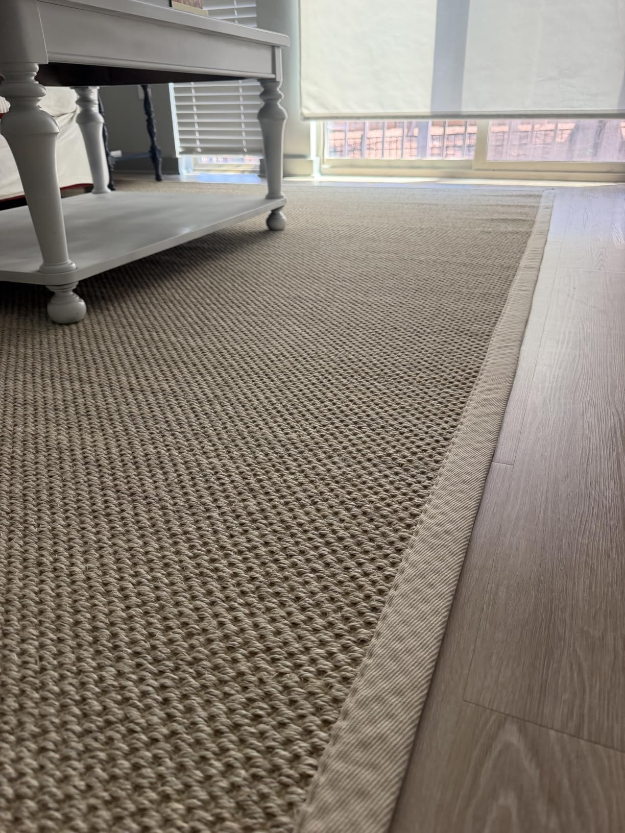 CAMILSON Easy Jute Rug 9x12, Indoor Outdoor Natural Color Fiber Area Rugs for Living Room Patio and Kitchen Rug, Sisal Boho Woven Design, Easy-Cleaning, Washable Outside Carpet Alfombras (9 x 12) customer photo 2