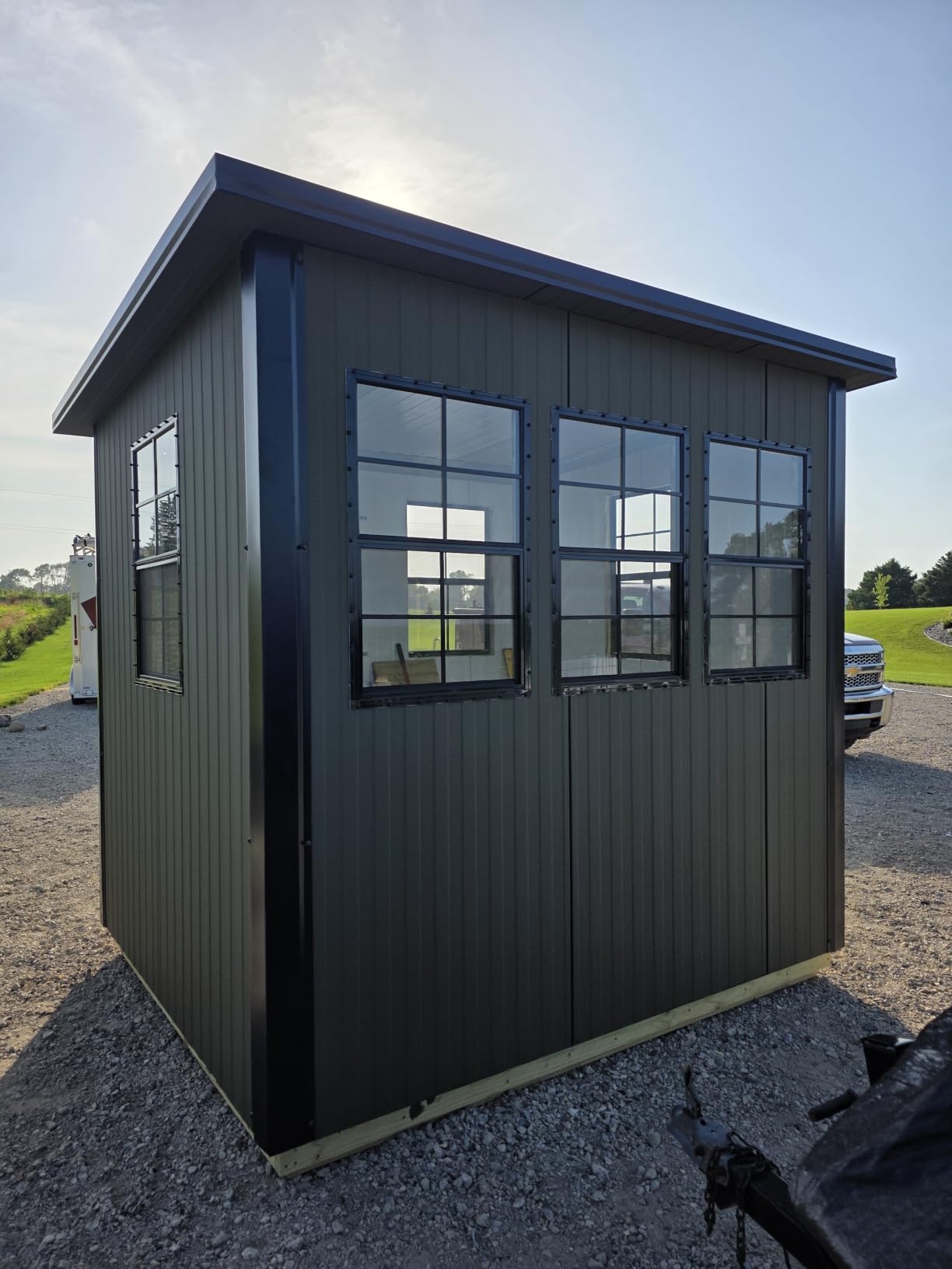 2 Pack Shed Windows, Chicken Coop Windows, 12