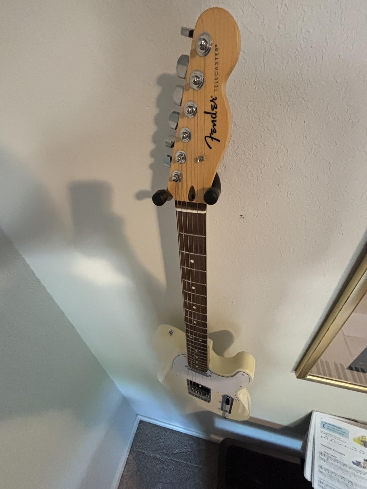 Standard Telecaster, Maple Fingerboard, Black Pickguard, Butterscotch Blonde customer photo 1