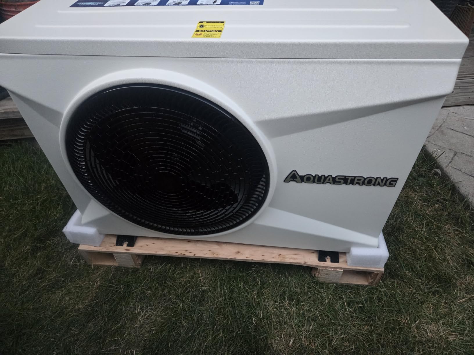 AQUASTRONG Swimming Pool Heat Pump, Pool Heater for Above Ground and Inground Pool, Heating and Cooling Pool Heater, for 26000 Gallons customer photo 1