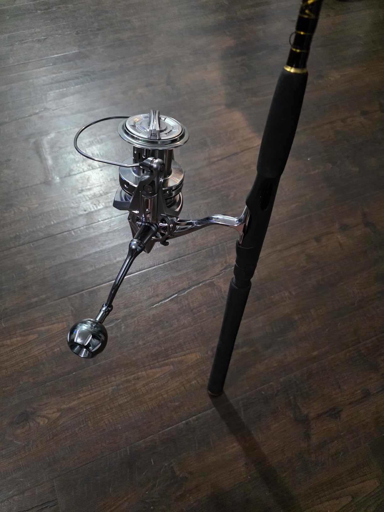 GARRET Spinning Reel, 8000/10000/12000 Aluminum Frame Surf Fishing Reels, Carbon Fiber 55LB Power Drag, Heavy Long Casting Inshore Saltwater & Offshore Saltwater Freshwater Fish Reel customer photo 1