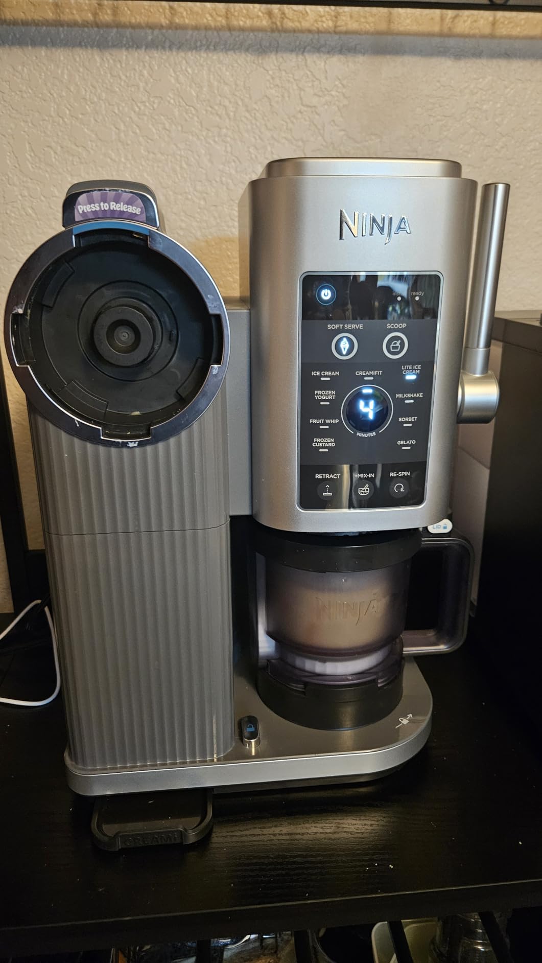 Ninja Creami Scoop & Swirl 13-in-1 Ice Cream and Soft Serve Maker, NC701 customer photo 1