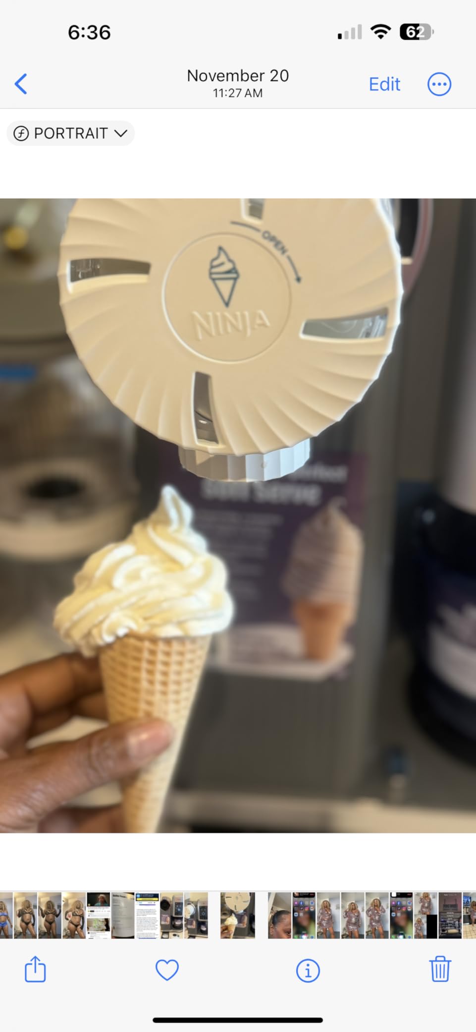Ninja Creami Scoop & Swirl 13-in-1 Ice Cream and Soft Serve Maker, NC701 customer photo 2
