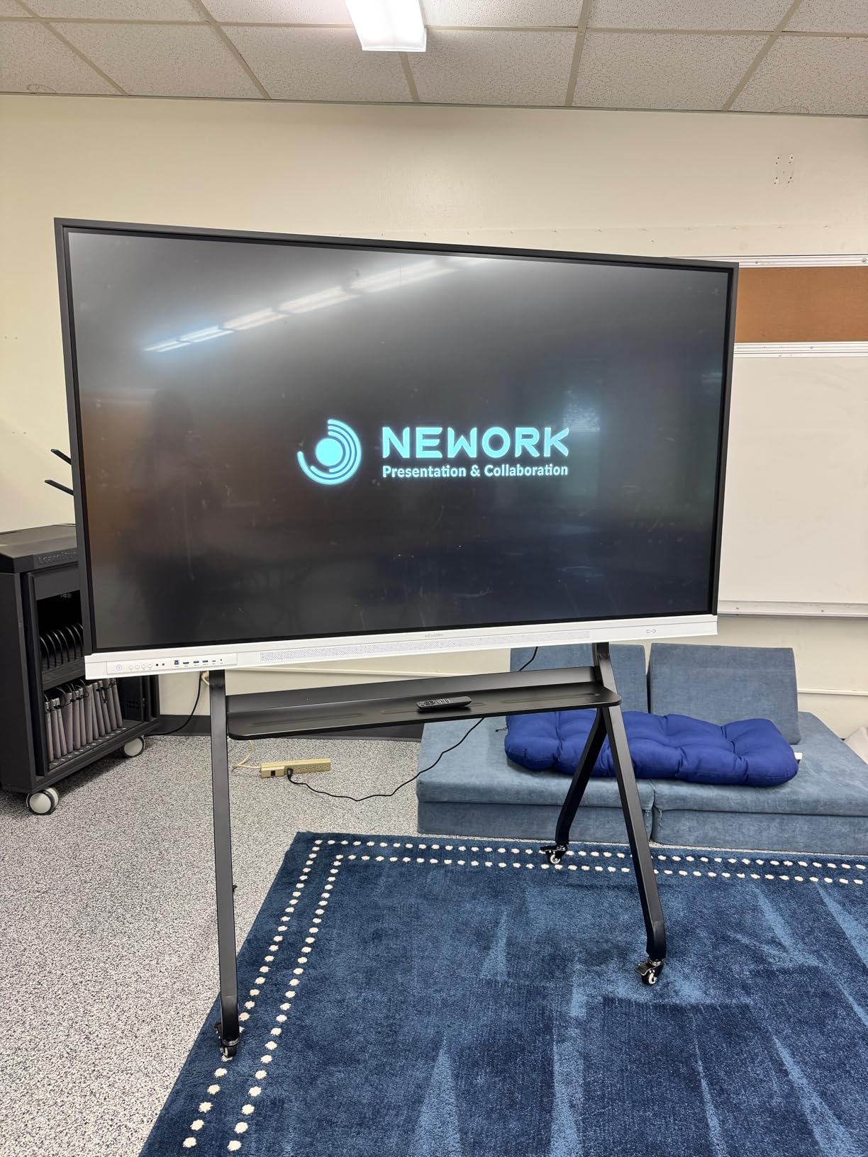 65 Inch 4K Smart Board - Google EDLA-Certified Interactive Whiteboard, Android 14, 50-Point Touch, Wireless Casting - Digital Whiteboard for Classrooms & Hybrid Offices (Board Only) customer photo 1