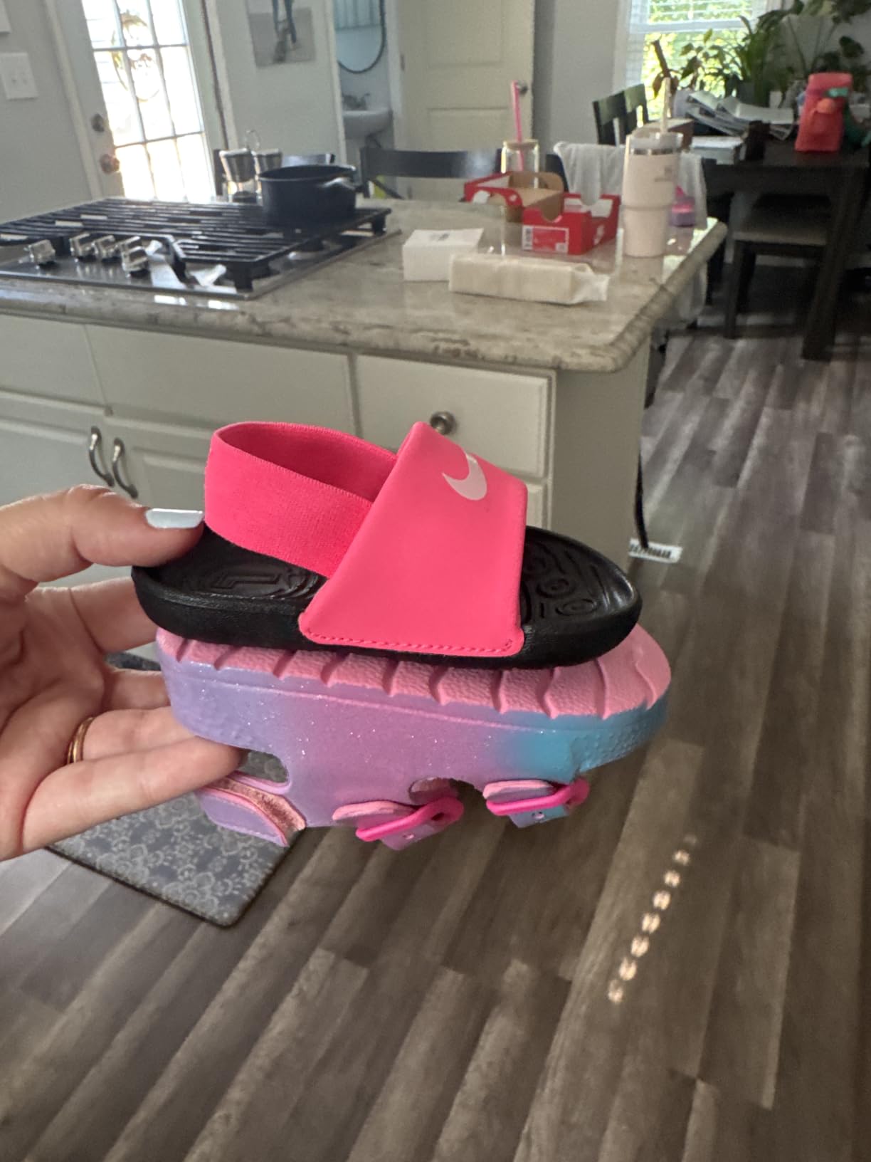 Nike Unisex Kids' Kawa Slides - Boys Girls Toddlers & Baby Sandals | Casual Sandals customer photo 1