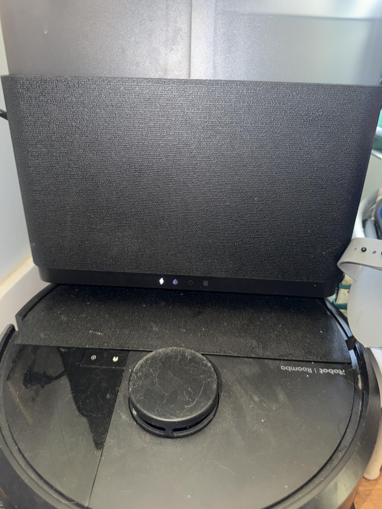 iRobot Roomba Plus 405 (G185) Combo Robot Vacuum & Mop with AutoWash Dock - Spinning Mop Pads, Self-Empties, Pad Washing & Drying, Self-Cleaning, Pad-Lift, LiDAR Navigation customer photo 1