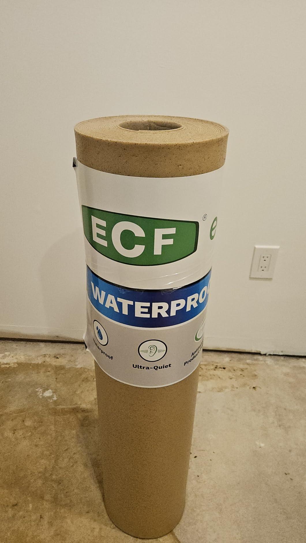 Floor Underlayment - Floor Padding for Vinyl Plank Flooring, LVP Flooring, Hardwood Flooring, Insulation Roll for Flooring Planks - 250Sq Ft customer photo 2