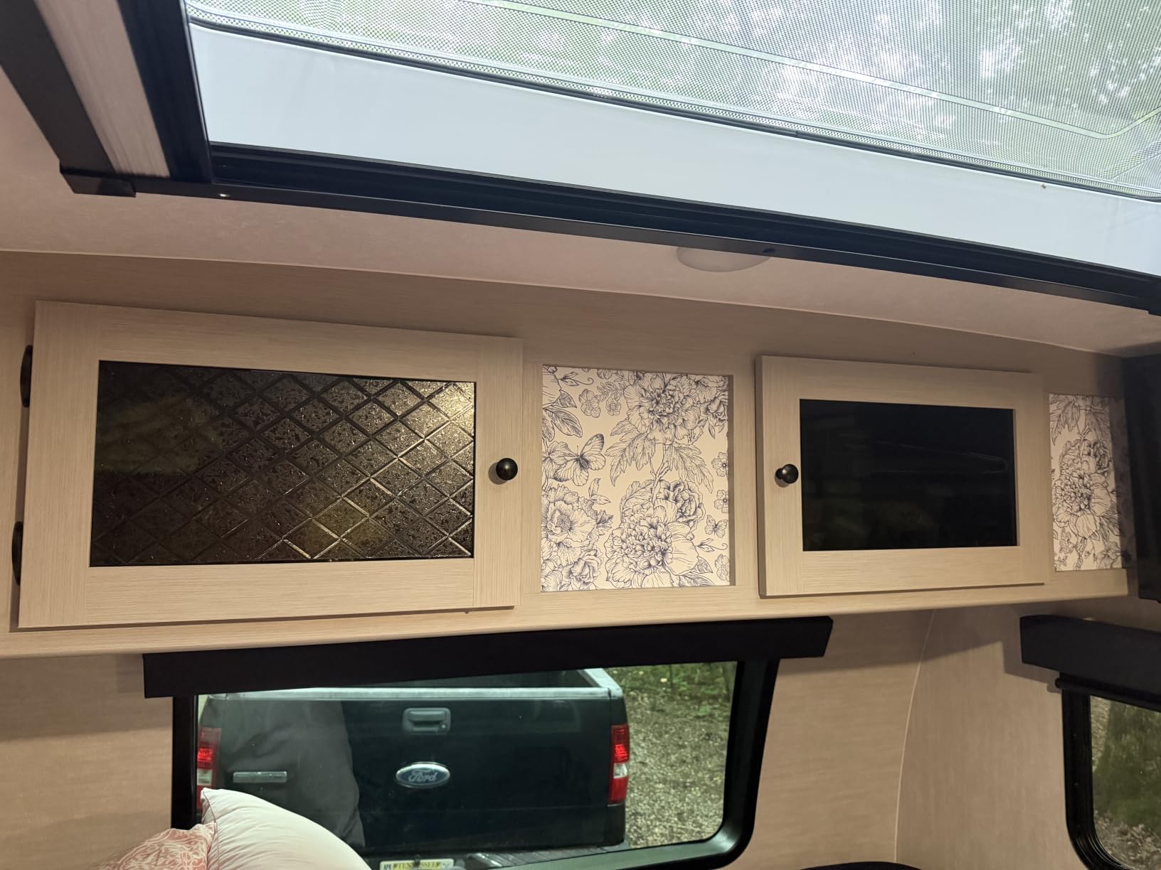 Haton Window Privacy Film, Decorative Frosted Film, Lattice 17.5