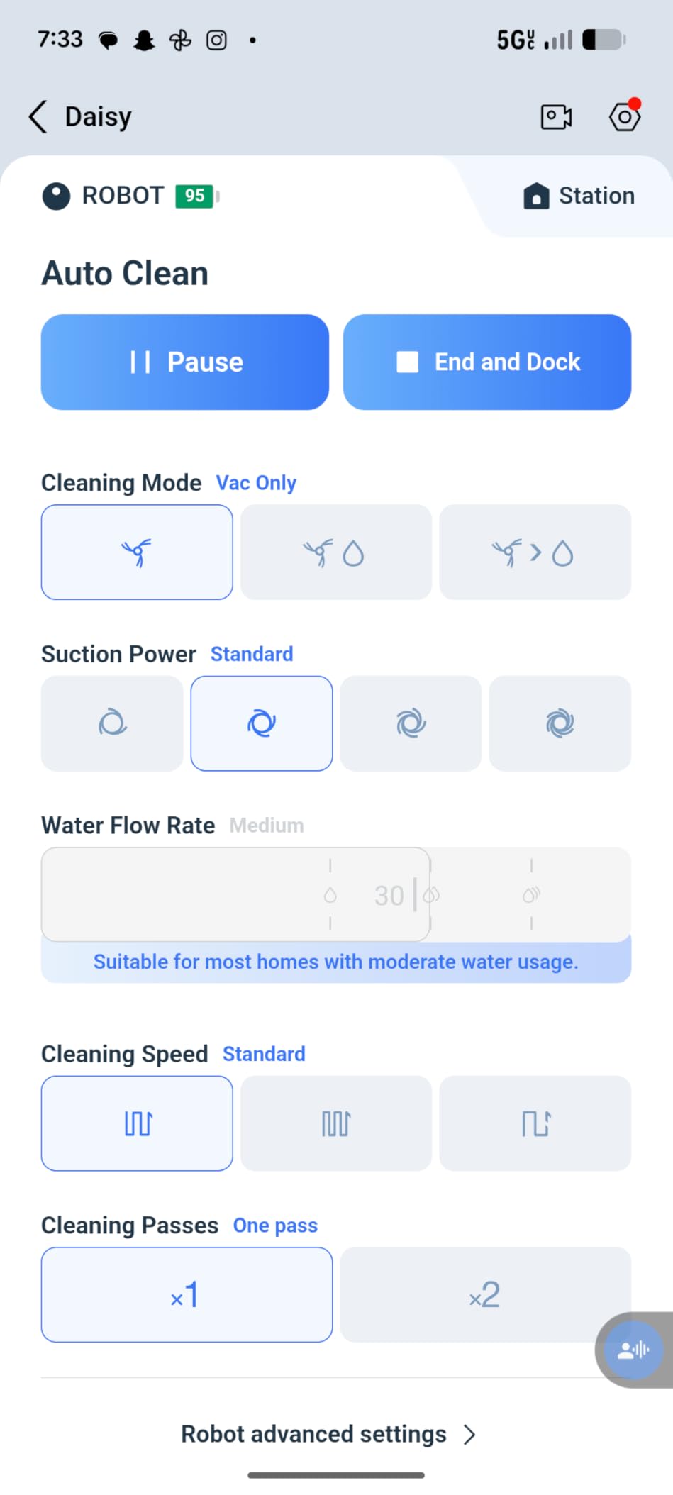 DEEBOT T80 Omni Robot Vacuum, OZMO Roller Mop Instant Self-Washing | 18000Pa Suction, TruEdge Edge Cleaning, ZeroTangle 3.0, Hands-Free Station, AI Navigation, Perfect for Pet Hair & Carpets customer photo 2