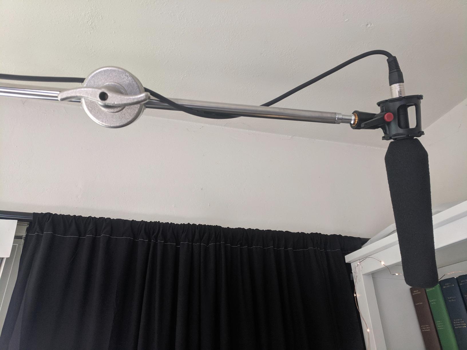 NEEWER Basics 100% Stainless Steel Heavy Duty C Stand with Boom Arm, Max 10.5ft/320cm Photography Light Stand, 4.2ft/128cm Holding, 2 Grip Heads for Studio Monolight Softbox Reflector, SC320 Lite customer photo 2