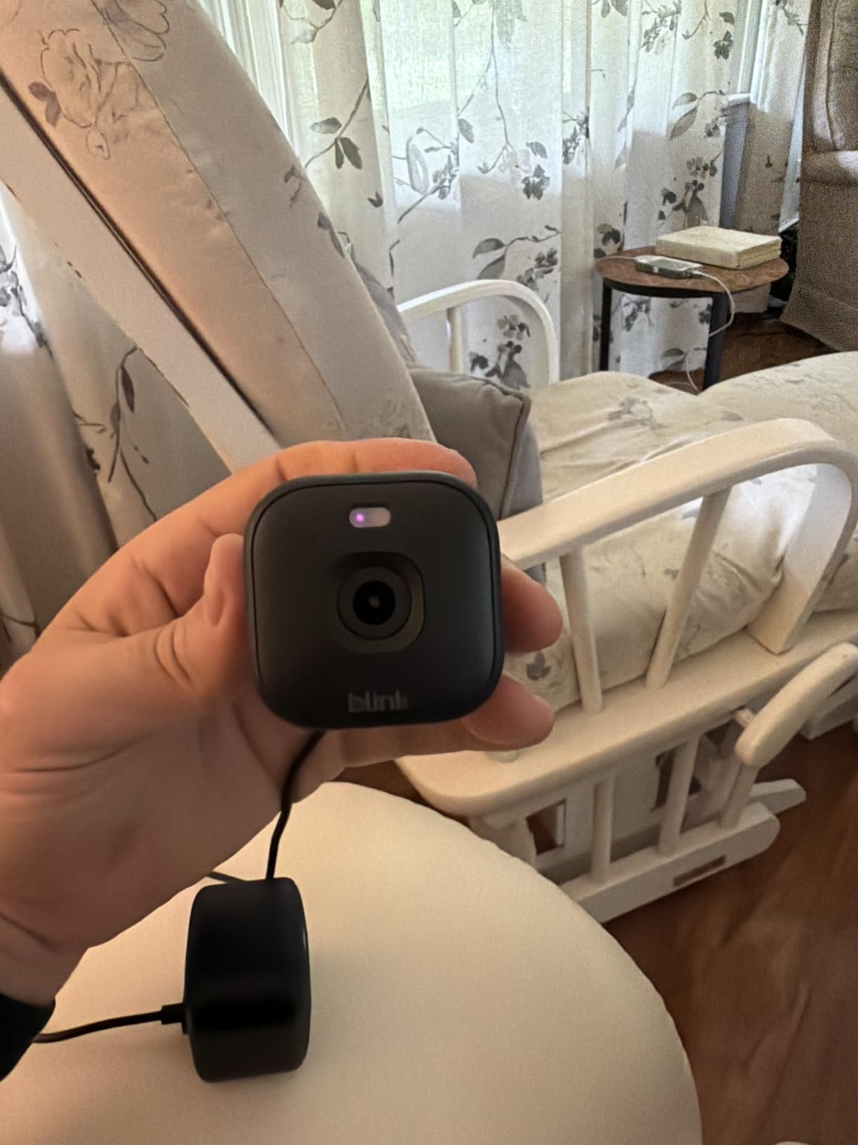 Blink Mini 2K+ (newest model) - Plug-in Home & Pet Indoor Security Camera with 2K video resolution, night vision, enhanced audio, motion detection - 2 cameras (Black) customer photo 1