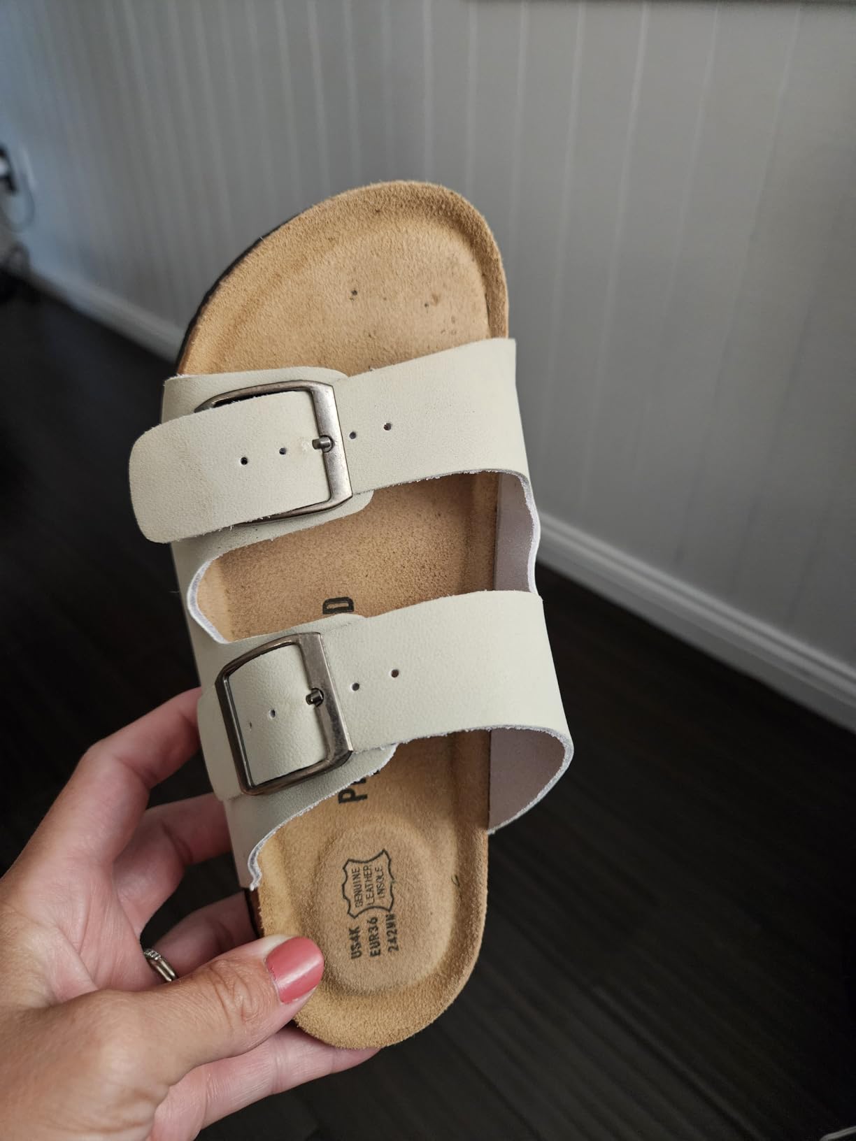 Kids Sandals - 100% Genuine Leather Slides for Boys & Girls customer photo 2