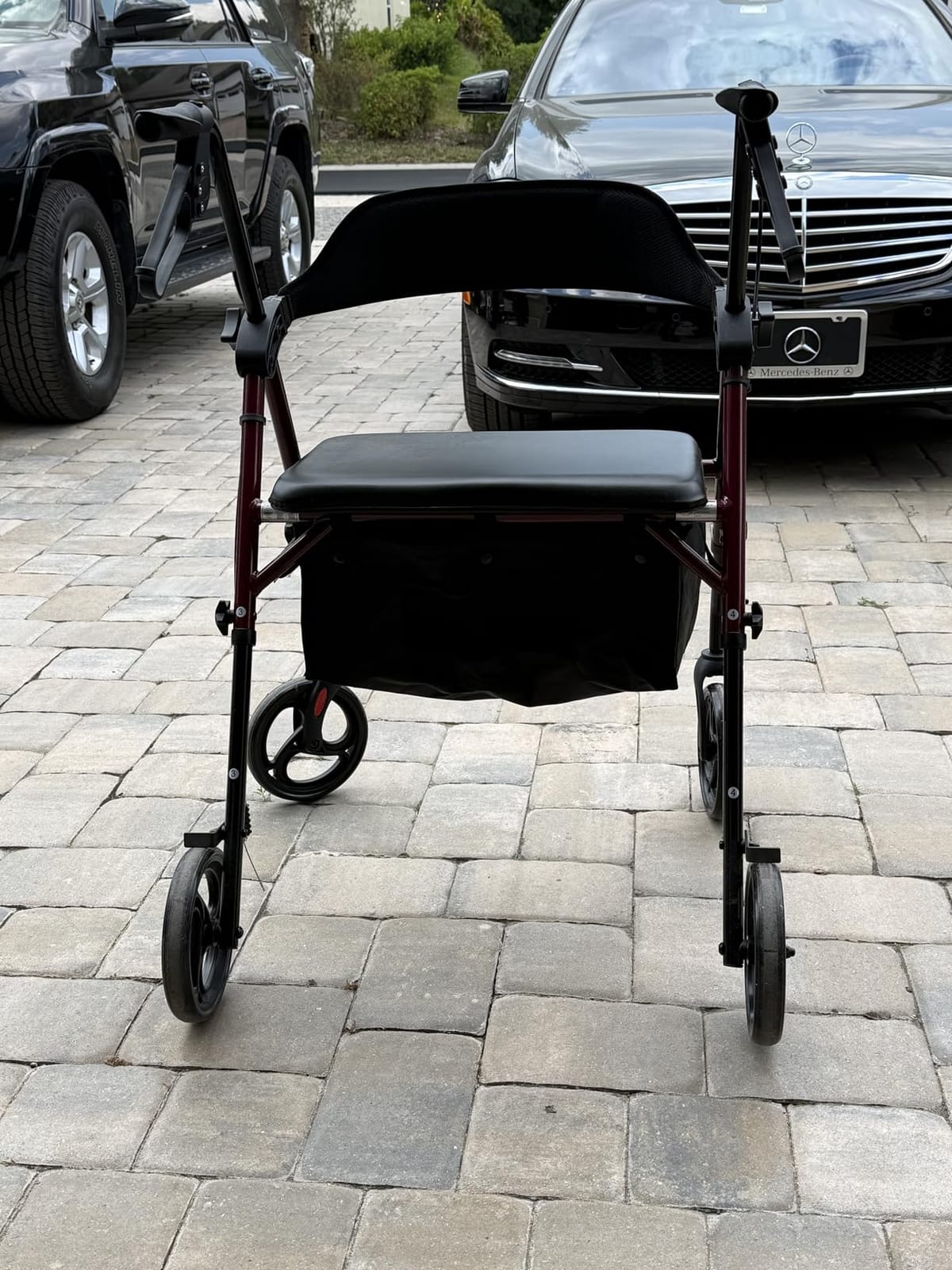 HOMLAND Bariatric Walkers for Seniors with Seat, 20