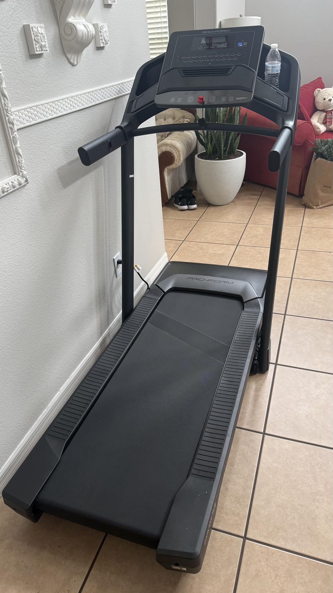 ProForm Carbon Series Treadmill | Foldable Treadmill for Running and Cardio Workouts with Shock Absorbing Cushioning to Reduce Joint Impact customer photo 2
