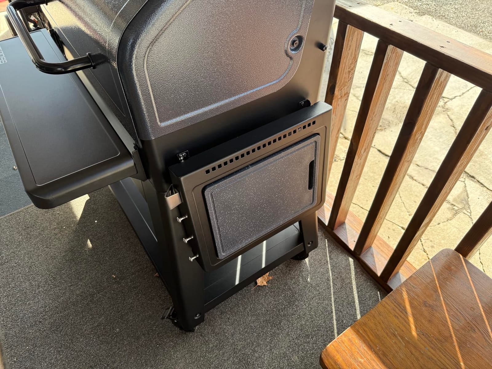850 Navigator Series WiFi & Bluetooth Wood Pellet Grill & Smoker, Flame Broiler and LCD Digital Controller, 932-Sq. In. Cook Space, 180F to 500F Temp Range, Meat Probe, 30 lb. Hopper customer photo 1