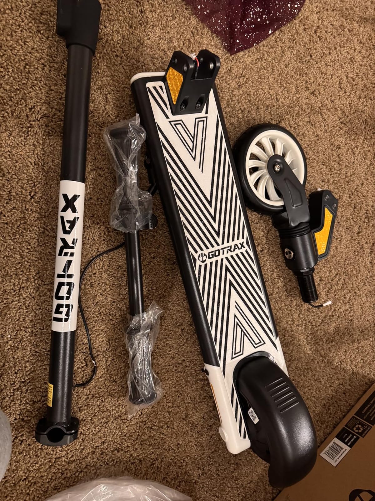 Gotrax Electric Scooter for Kids 6-12, Max 3.75 Mile & 7.5Mph, Thumb Control, 150W Motor, 6