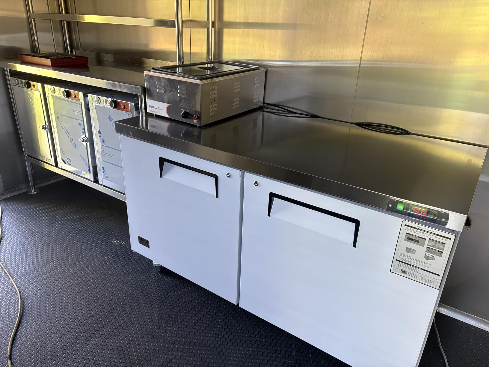 VEVOR Chef Base Refrigerator, 72
