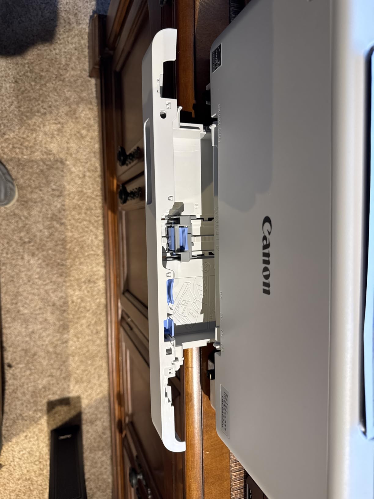 Color imageCLASS LBP646Cdw Wireless Laser Single-Function Printer for Duplex Printing, White - 26 PPM Home Office, Small Office Printer - Print Only, No Scan/Copy customer photo 1