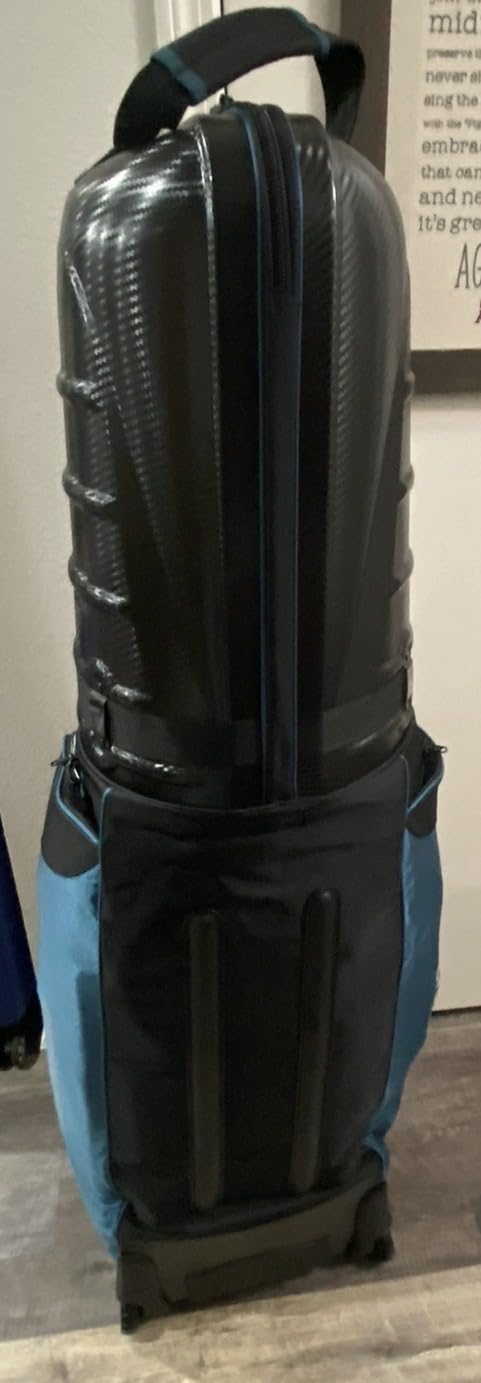 Golf Travel Bags for Airlines with Carbon Fiber Hard Top | 1680D Oxford, Thick Padding, Durable Zippers and 2 Sided Spacious Pockets for Airline Golf Travel customer photo 2