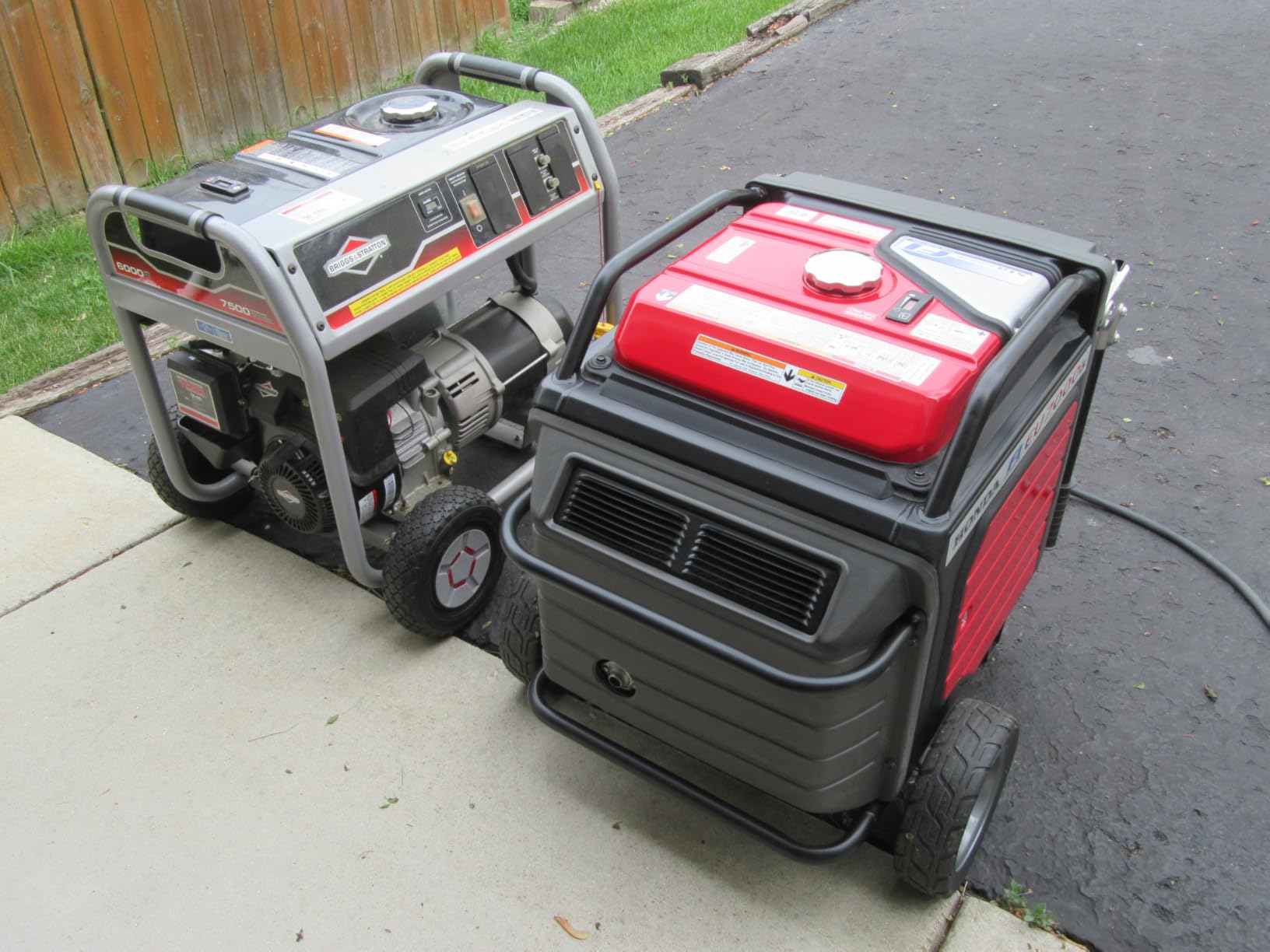 Honda EU7000iS 7000 Watt 120/240V Inverter Generator (EU7000ISNAC1) | Super Quiet Gas Powered Portable Generator for Camping, RV, Tailgating, or Home Backup Power Supply, Up to 16 Hour Run Time customer photo 2