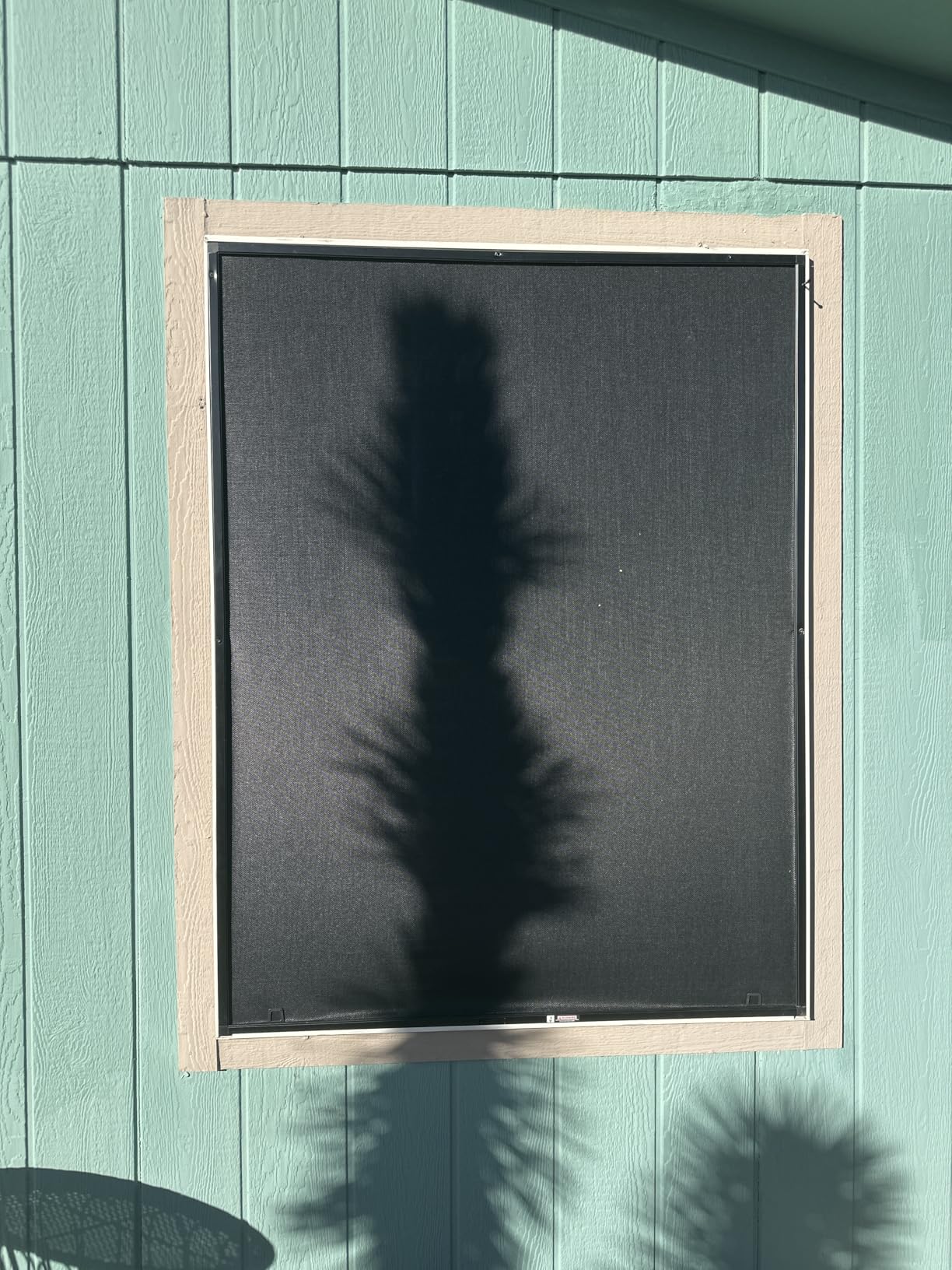 Custom Solar Screens for Windows Exterior 95% Shade, Pre-Framed, Assembled | Solar Window Screen Mesh for Reduced Glare & Heat, 95% UV & Insect Blocker, Fully-Assembled & Ready to Install customer photo 2