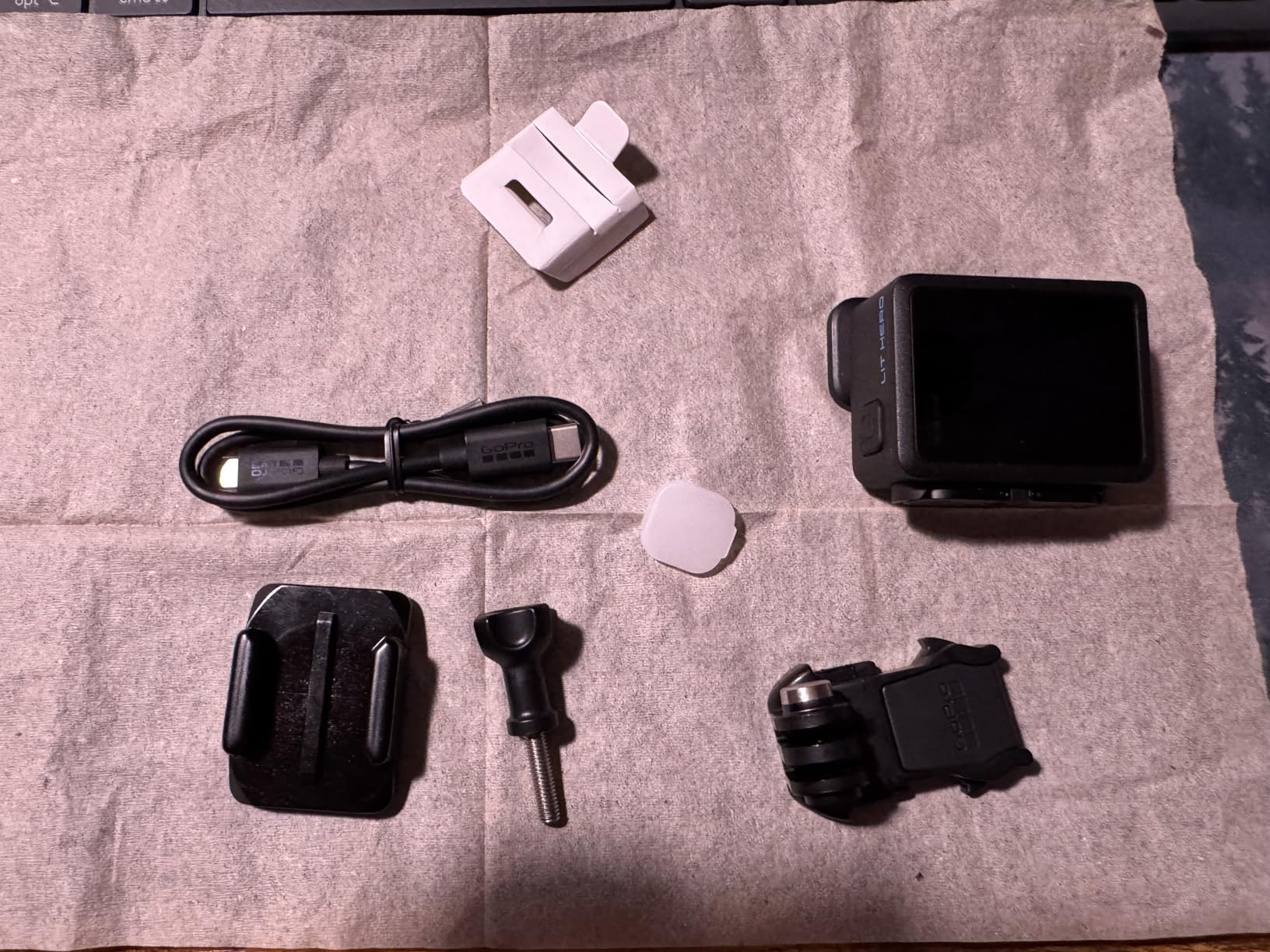 GoPro LIT Hero - Lightweight, Compact, Waterproof Action Camera with Built-in Light, 4K60 Ultra HD Video, 12MP Photo, Touch Screen, HyperSmooth Stabilization customer photo 2