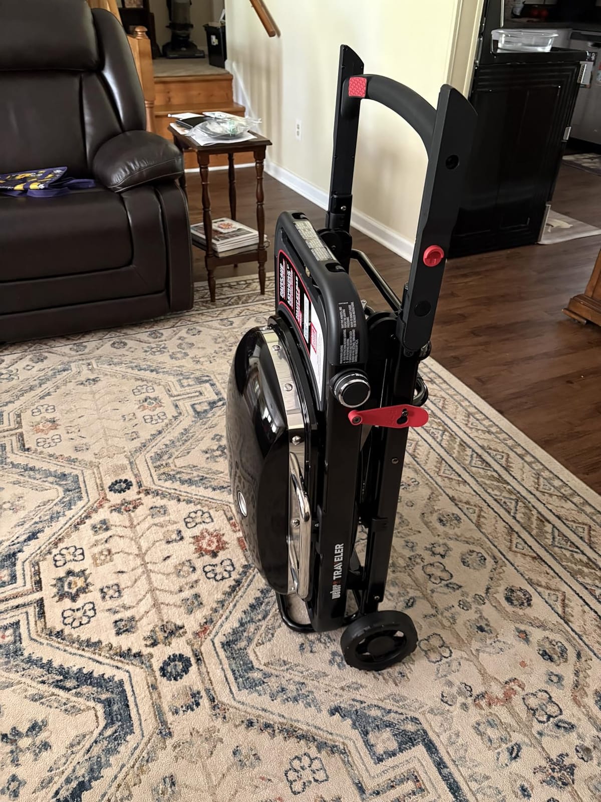Weber Traveler Compact Portable Gas Grill, Propane customer photo 2