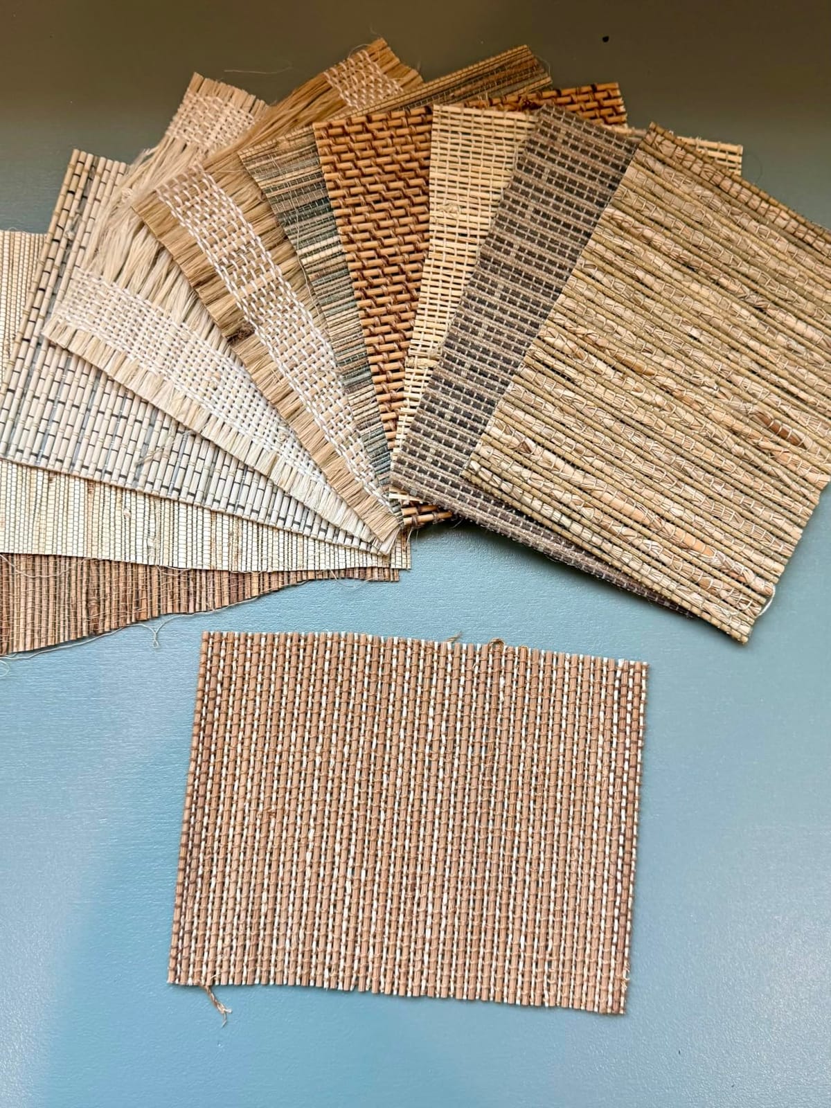 Motorized Bamboo Roman Shades, Motorized Blinds with Remote Compatible with Homekit, Alexa GoogleHome, Smart Wood Woven Shades for Indoor Windows, Customize, Rustwood customer photo 1