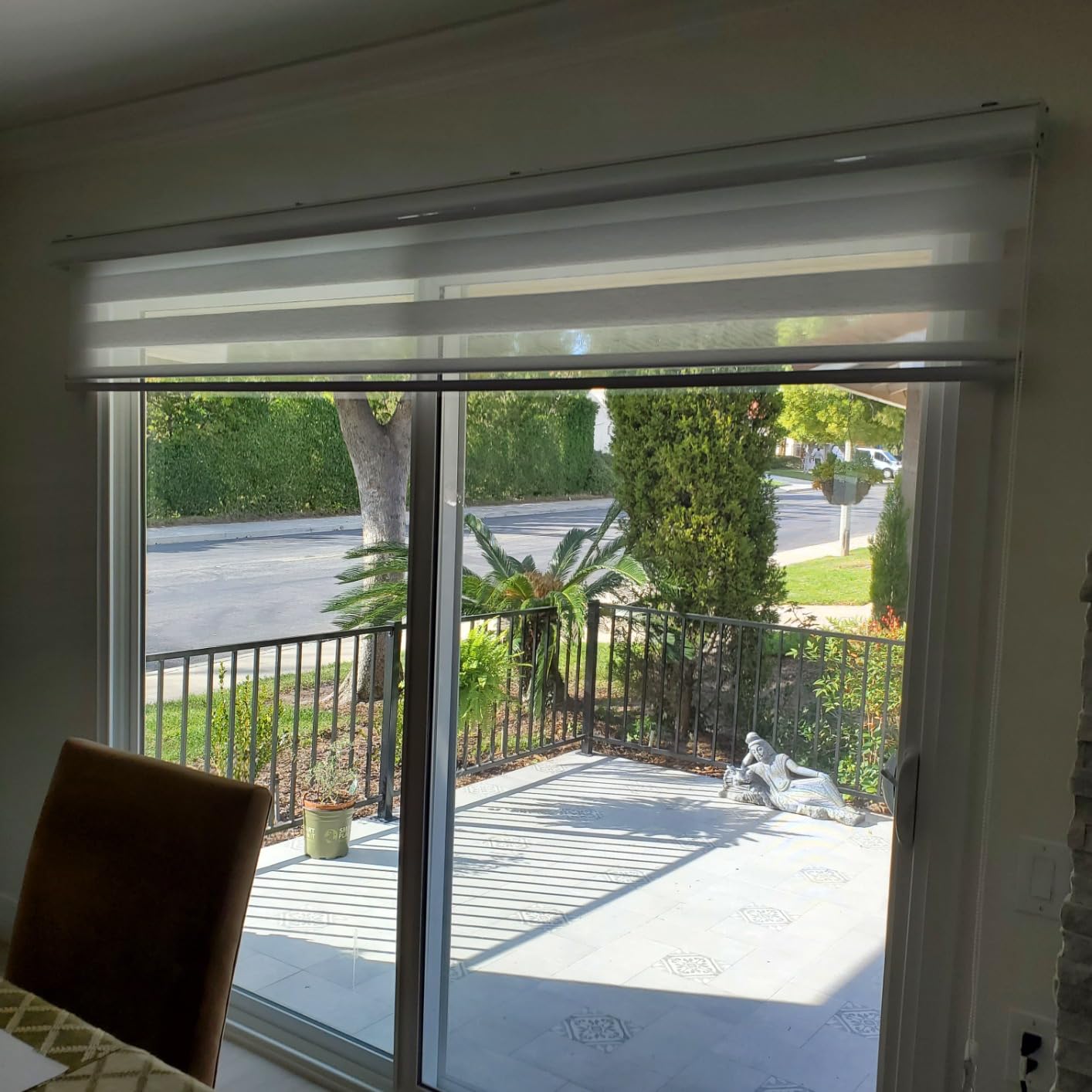 Cordless Zebra Blinds for Windows, 52