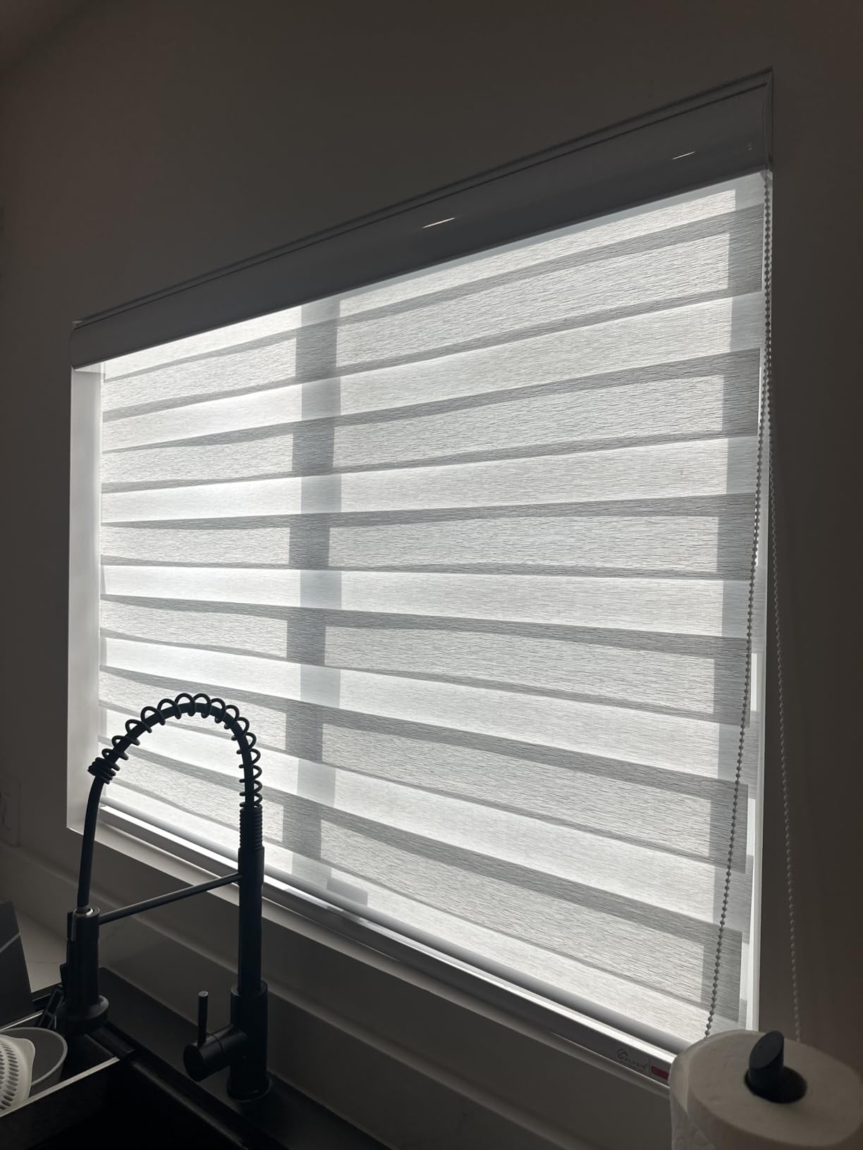 Cordless Zebra Blinds for Windows, 52