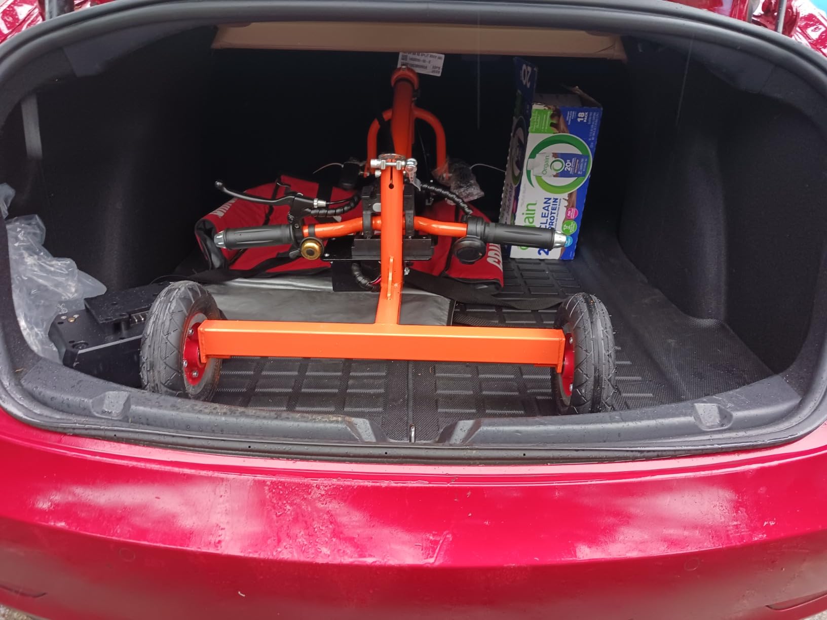 VEVOR Heavy Duty 4-Wheel Mobility Scooter, Powerful 1000W Brushless Motor, 500 lbs Capacity, 21.5 Miles Long Range, All Terrain Mobility Scooter with Lockable Trunk for Seniors & Adults customer photo 2