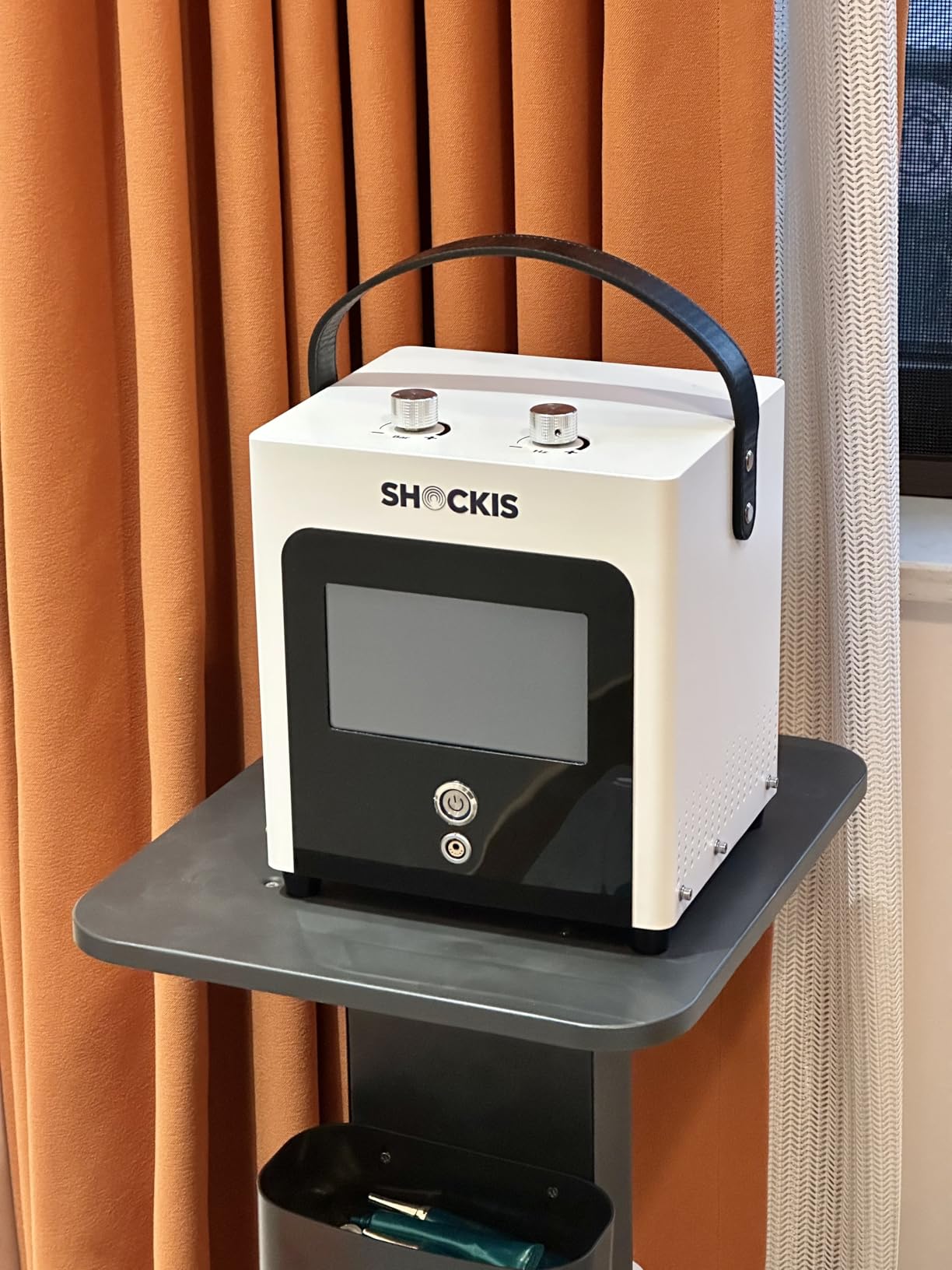 Portable Shockwave Therapy Machine FSA/HSA ESTW Machine Pain Relief Device | Clinical Grade, Joint/Muscle/Hip Pain Relief,FSA/HSA Eligible, Non-Invasive Shockwave Therapy customer photo 1