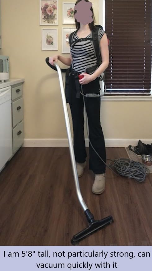 Sanitaire Transport Corded Backpack Vacuum, SC570A customer photo 1