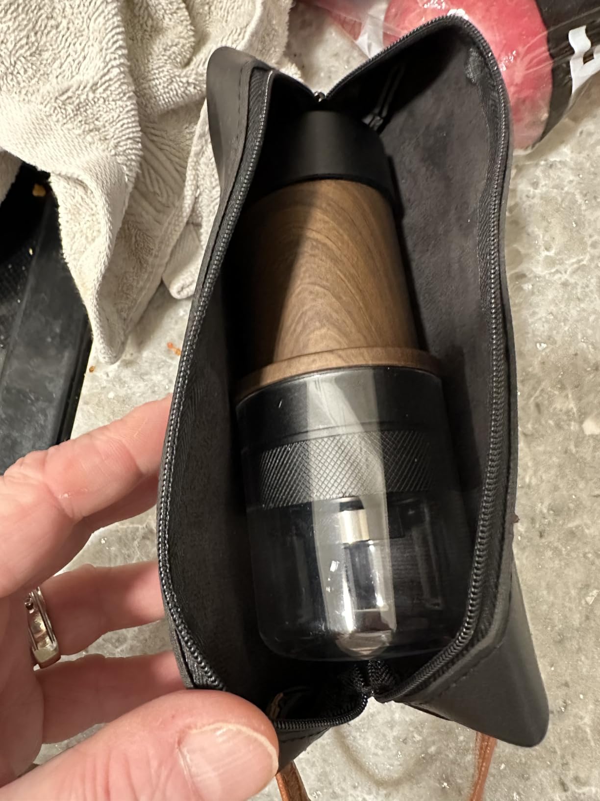 M5 Portable Manual Espresso Maker, No-Electric Coffee Machine | 2-in-1 bottomless portafilter, all-aluminum build, 80ml tank and 2-year warranty for camping, travel and office. customer photo 1