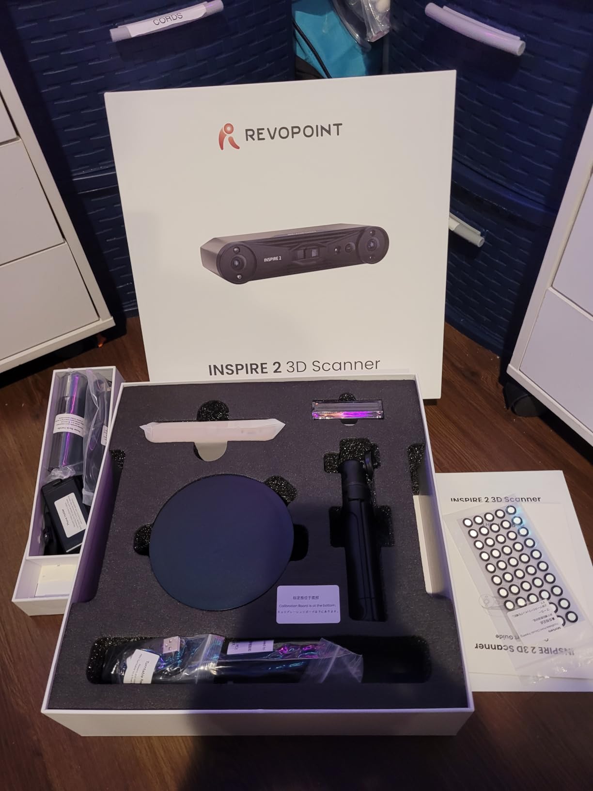 Revopoint INSPIRE 2 3D Scanner, Outdoor Scan, for 3D Printing, Premium | 0.03mm, Multi-Line Laser/Structured Light, Wireless Scanning, Small-Medium, Full-Color, Handheld, for iOS/Android/Win/macOS customer photo 2