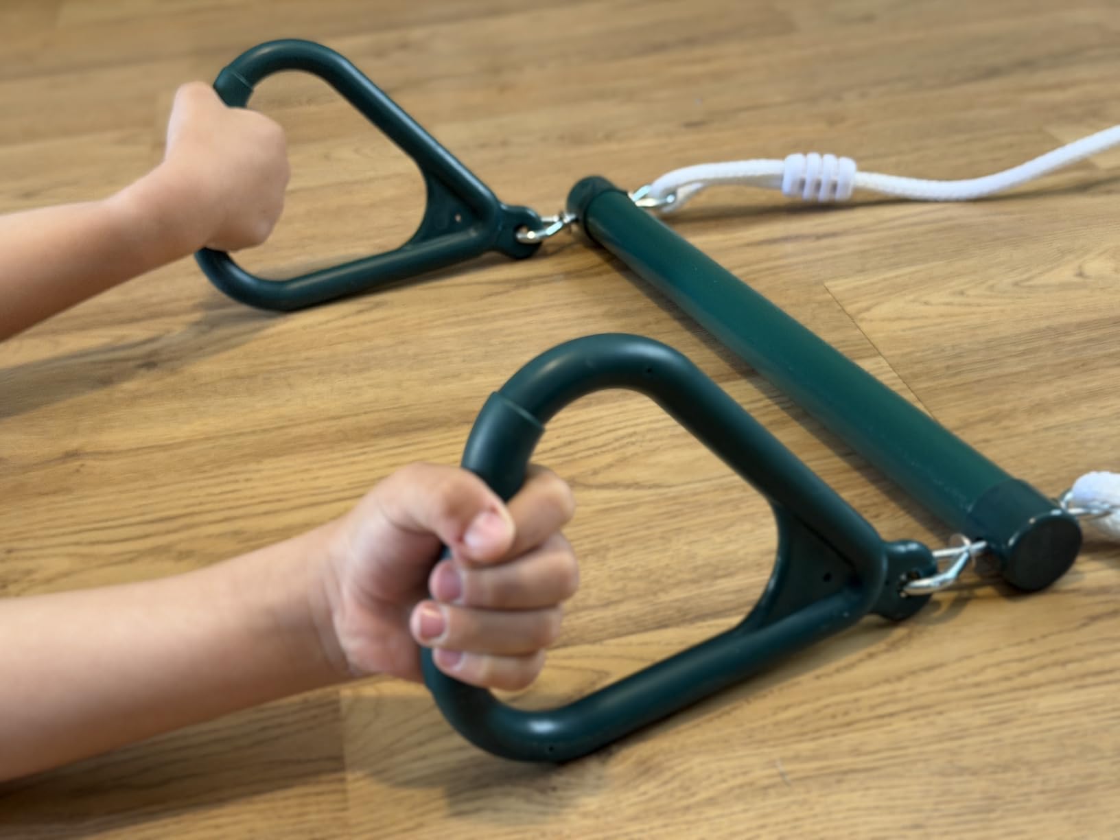 FUNLIO Trapeze bar for Kids with 2 Swing Hangers, 87