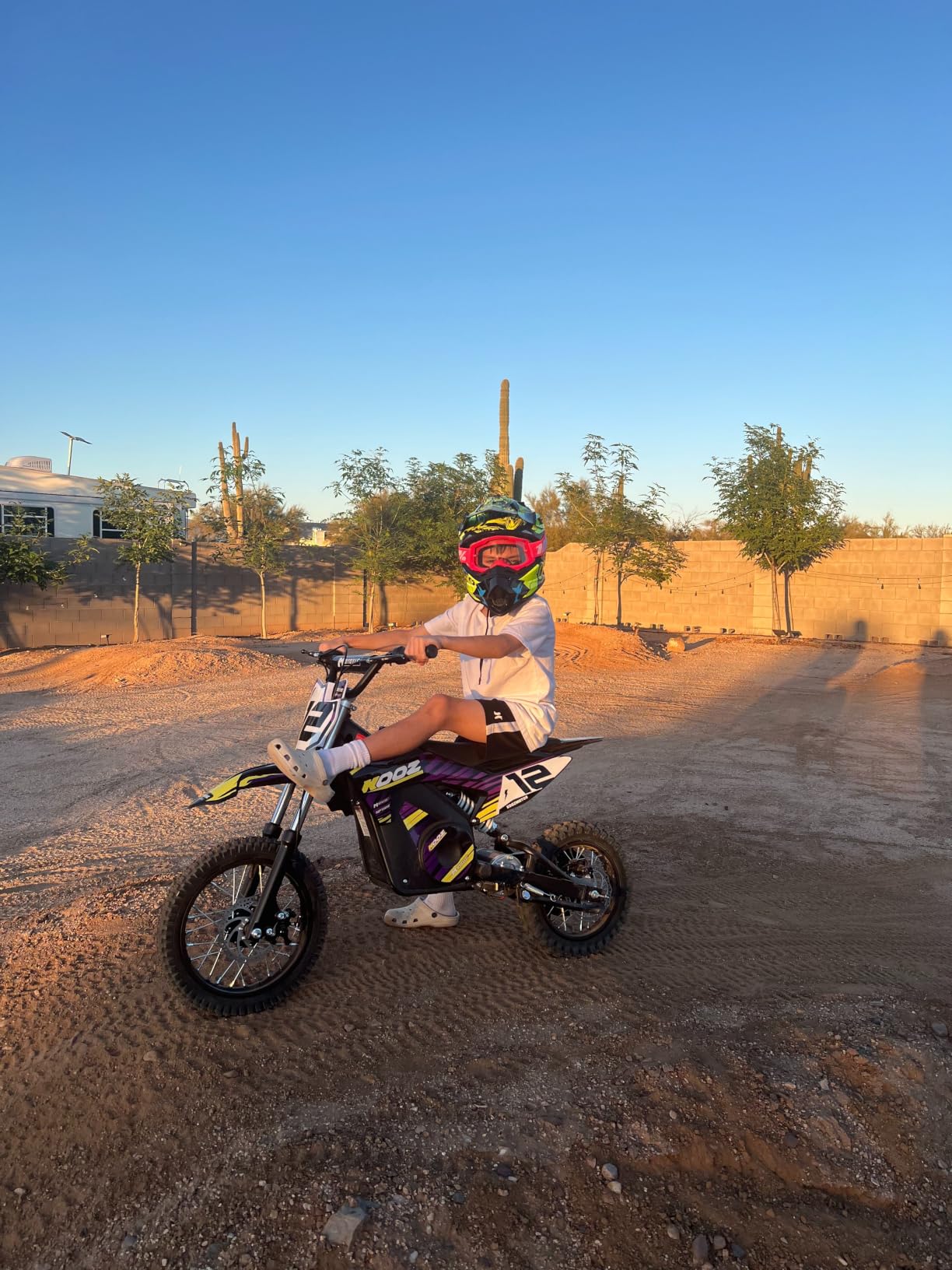 KOOZ HP112E PRO 36V 1000W Electric Dirt Bike Motorcycle for Kids customer photo 2