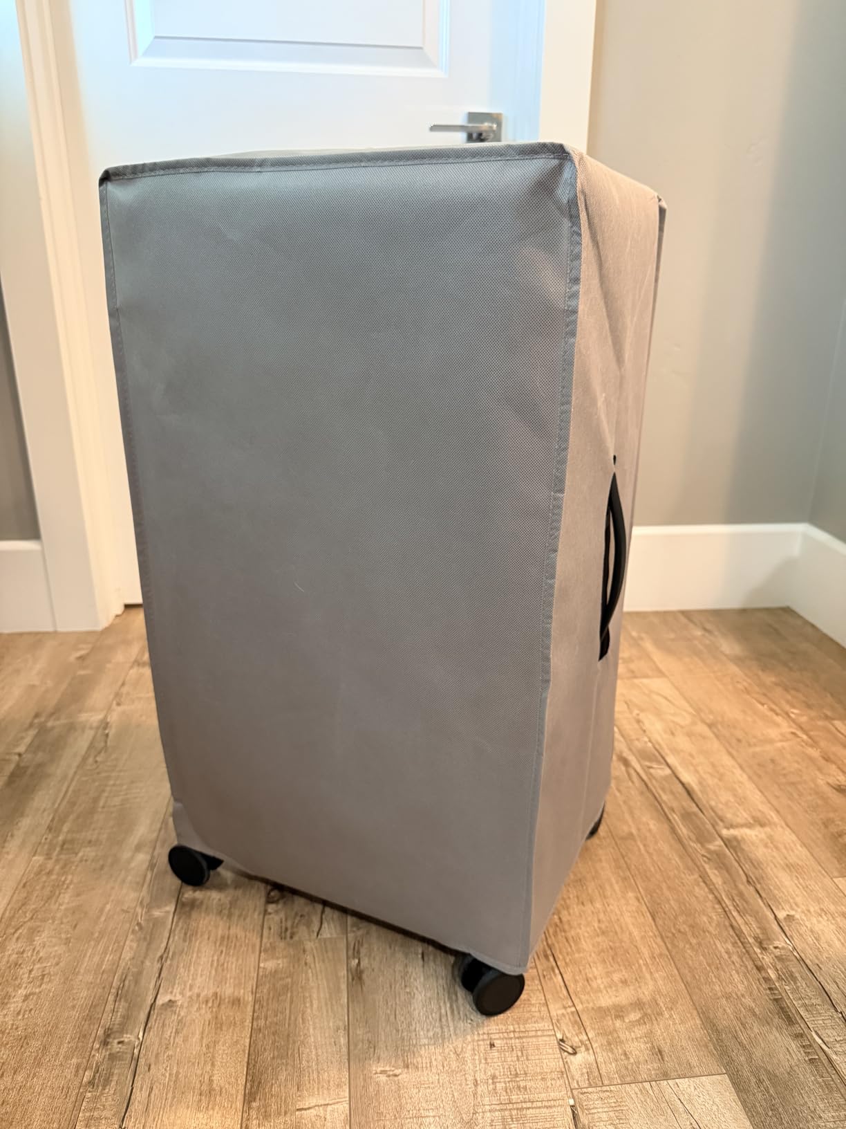 CENSIEN 29 Inch Checked Luggage, Top Opening Aluminum Frame Trunk Suitcase customer photo 1
