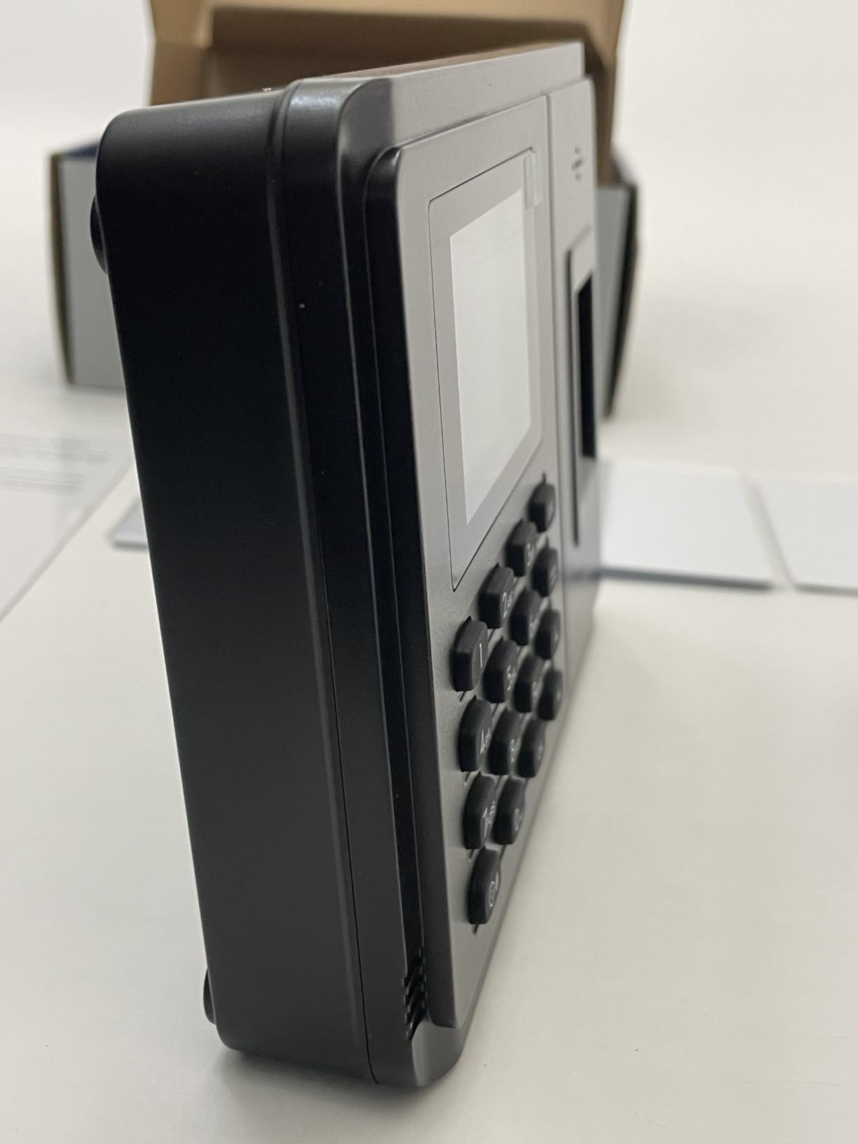 Time Clock System: App Control & 5s Fast Connection, Customizable Rules & 4 Payroll Reports, 10 IC Cards, No Monthly Fee Biometric Fingerprint Time Clocks for Employees Small Business customer photo 2