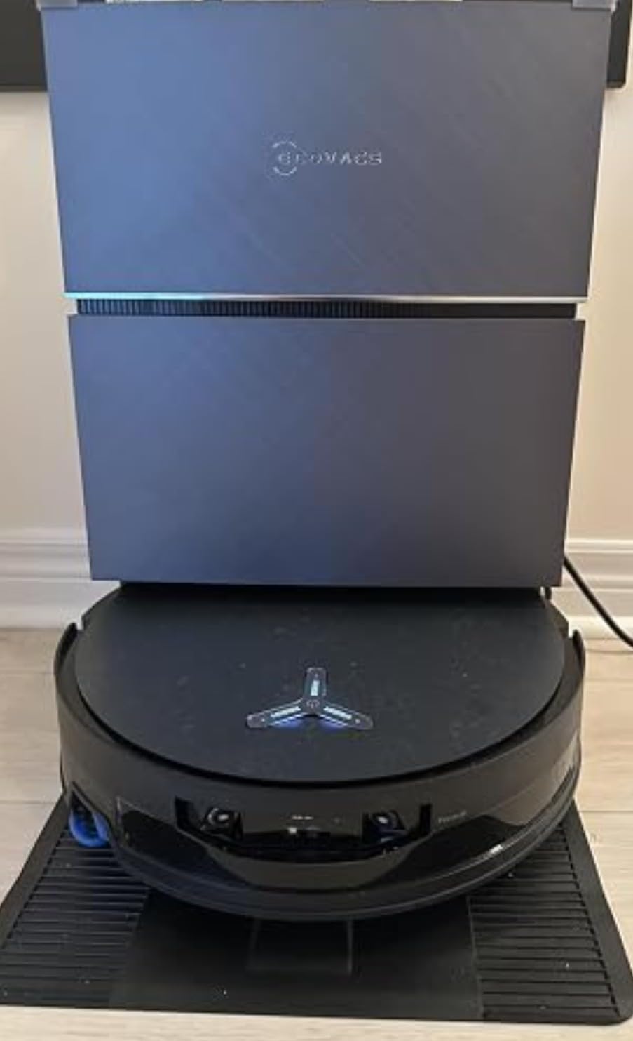 DEEBOT X12 OMNICYCLONE Robot Vacuum, FocusJet Pre-Spray Roller Mop | 22000Pa BLAST Suction, Instant Self-Washing Roller, Auto Carpet Shield, Bagless Station, ZeroTangle, PowerBoost Charging customer photo 1
