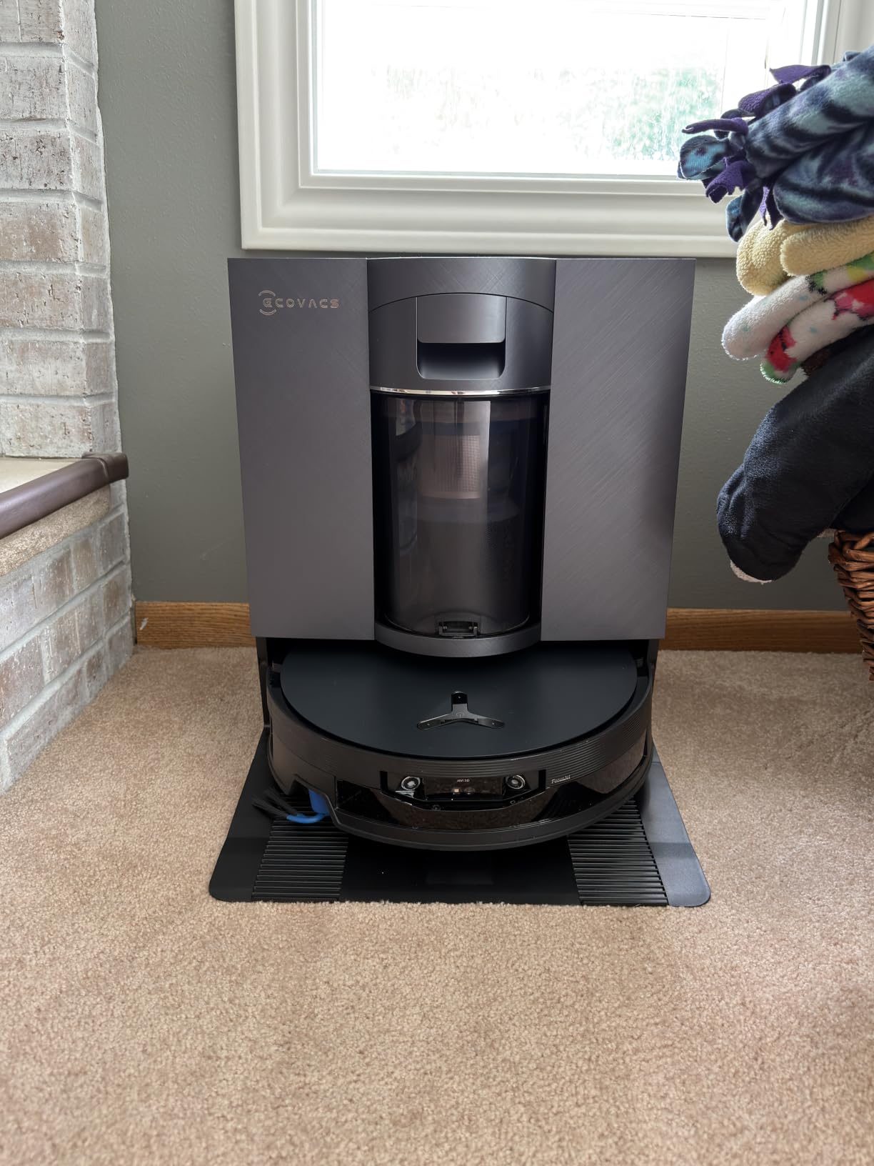 DEEBOT X12 OMNICYCLONE Robot Vacuum, FocusJet Pre-Spray Roller Mop | 22000Pa BLAST Suction, Instant Self-Washing Roller, Auto Carpet Shield, Bagless Station, ZeroTangle, PowerBoost Charging customer photo 2