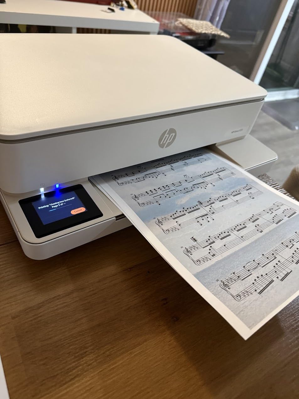 Envy 6155 Wireless All-in-One Color Inkjet Printer, Print, Scan, Copy, Duplex Printing Best-for-Home, 3 Month Trial of Instant Ink Included, AI-Capable (C2WR7A) Portobello customer photo 2