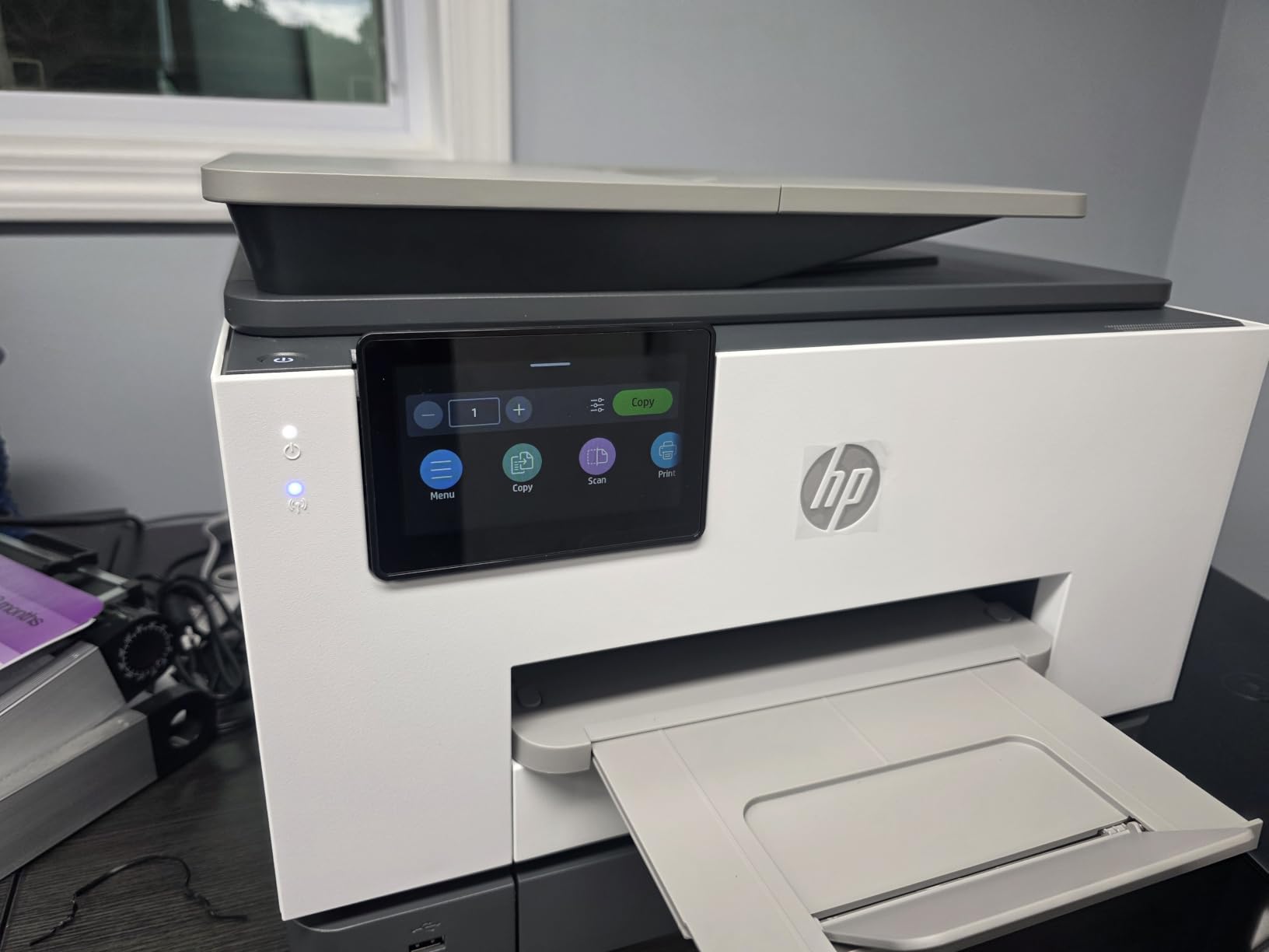 HP OfficeJet Pro 9135 Wireless All-in-One Color Inkjet Printer, Print, Scan, Copy, Fax, ADF, Duplex Print/scan, Best-for-Office, 3 Month Trial of Instant Ink Included, AI-Capable (C2WM0A) customer photo 2