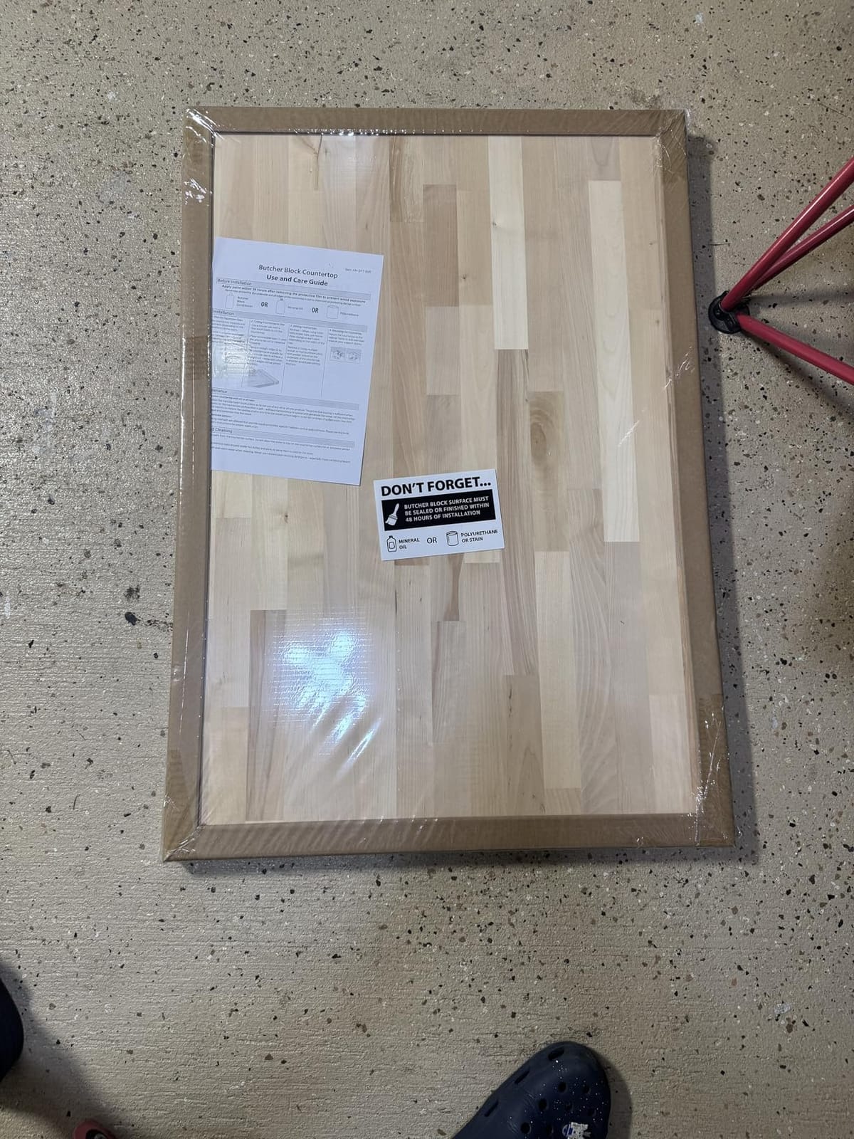 Unfinished Birch Butcher Block Countertop - 60